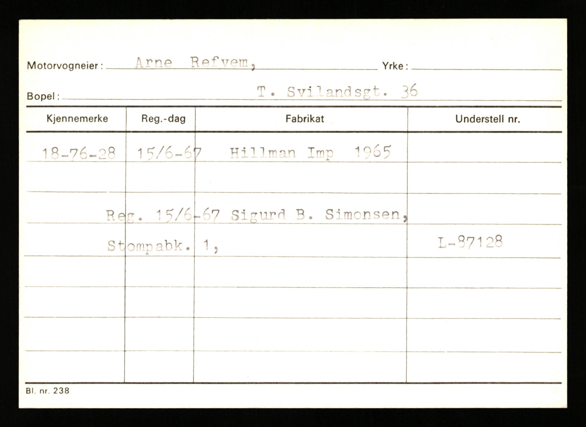 Stavanger trafikkstasjon, AV/SAST-A-101942/0/G/L0010: Registreringsnummer: 130000 - 239953, 1930-1971, p. 2061