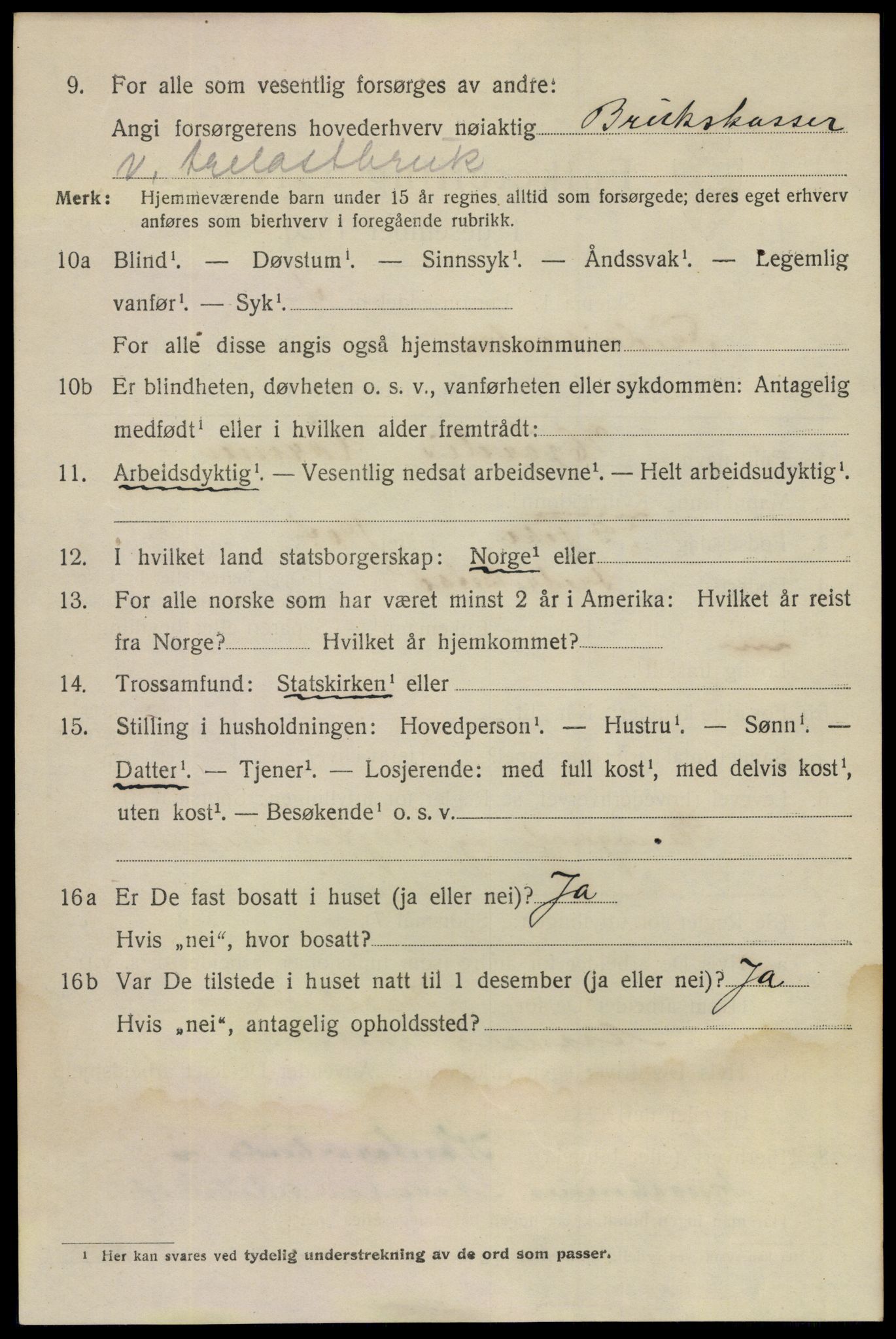 SAO, 1920 census for Fredrikstad, 1920, p. 31188