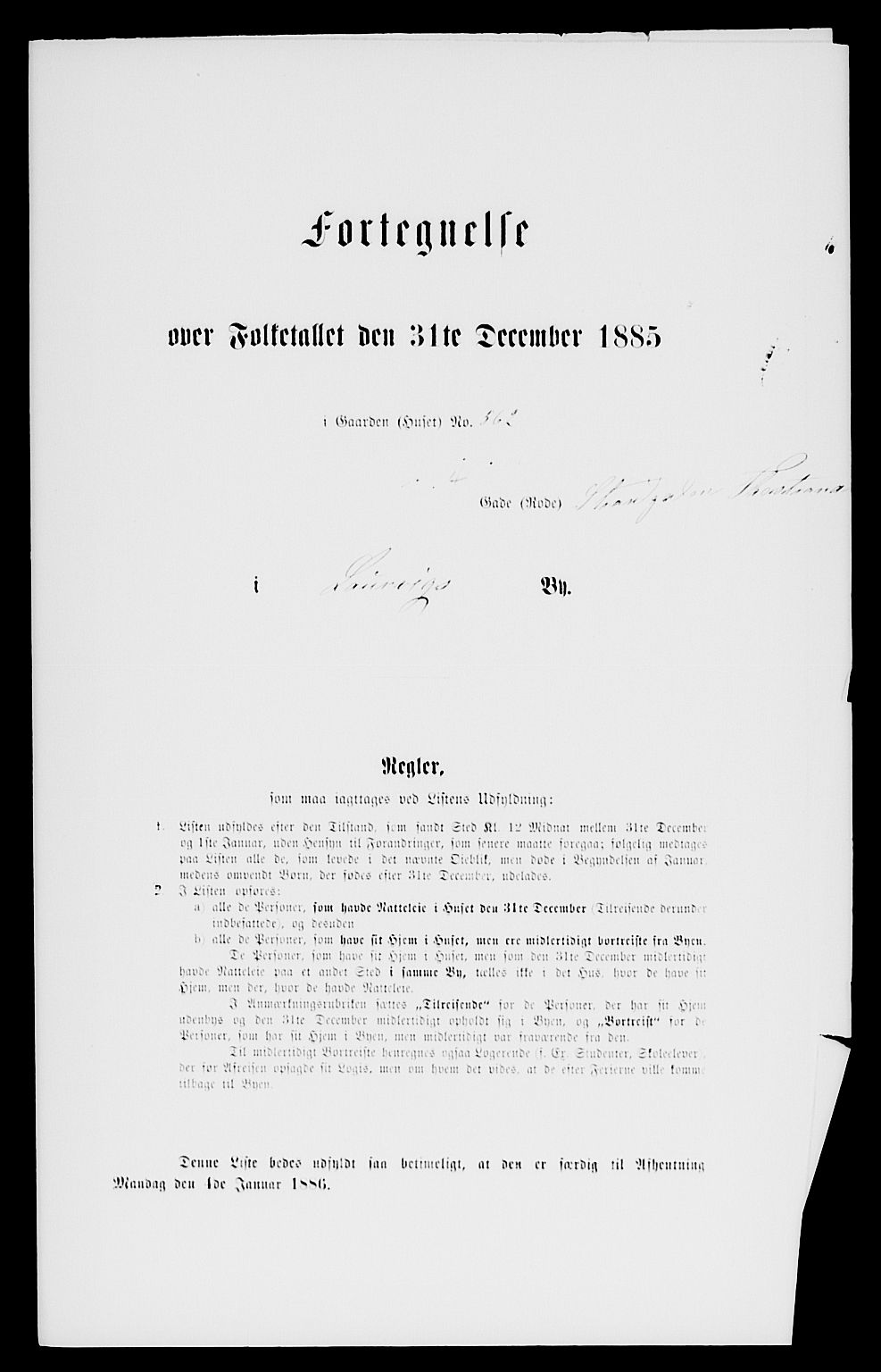 SAKO, 1885 census for 0707 Larvik, 1885, p. 1504