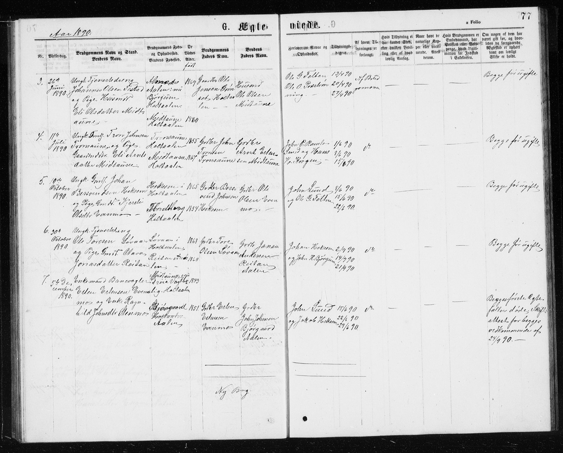 Ministerialprotokoller, klokkerbøker og fødselsregistre - Sør-Trøndelag, SAT/A-1456/685/L0977: Parish register (copy) no. 685C02, 1879-1890, p. 77