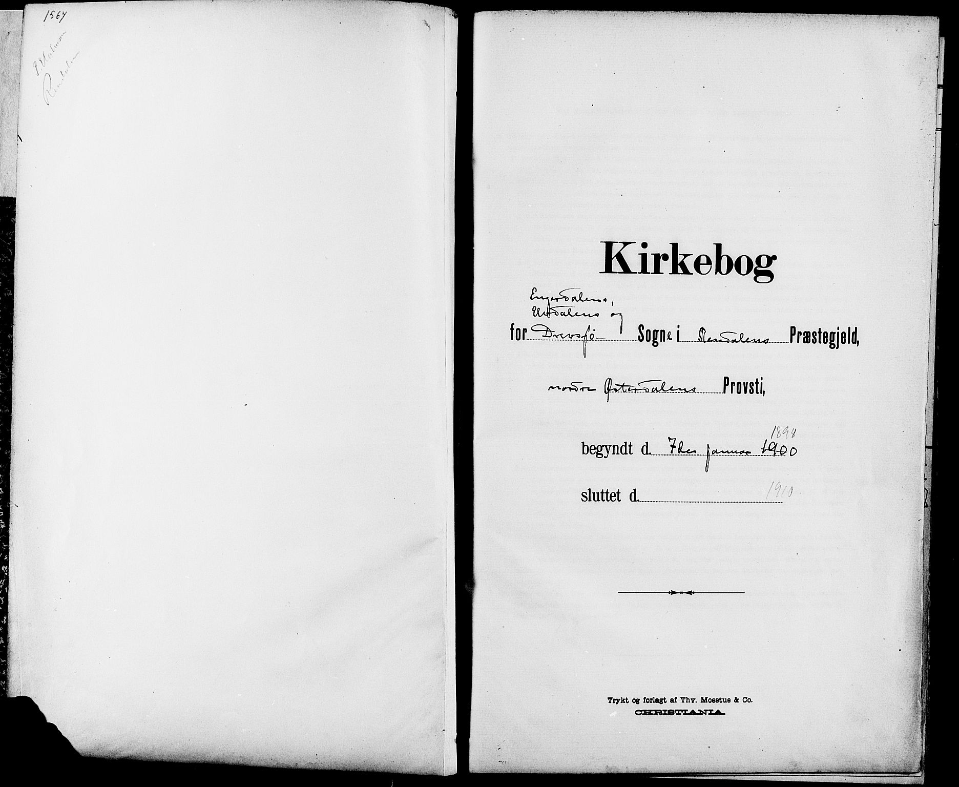 Rendalen prestekontor, AV/SAH-PREST-054/H/Ha/Haa/L0008: Parish register (official) no. 8, 1898-1910