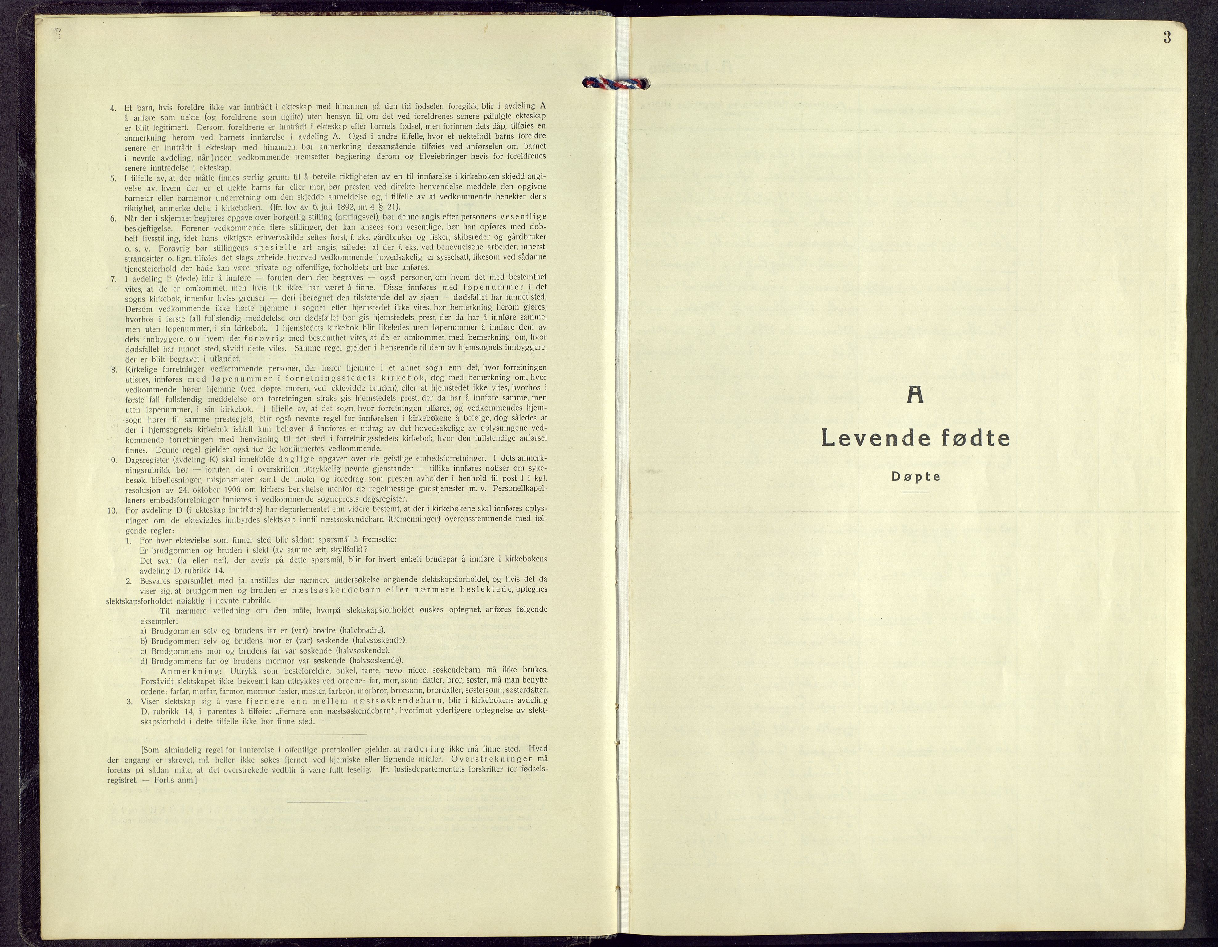 Tynset prestekontor, SAH/PREST-058/H/Ha/Hab/L0014: Parish register (copy) no. 14, 1944-1960, p. 3