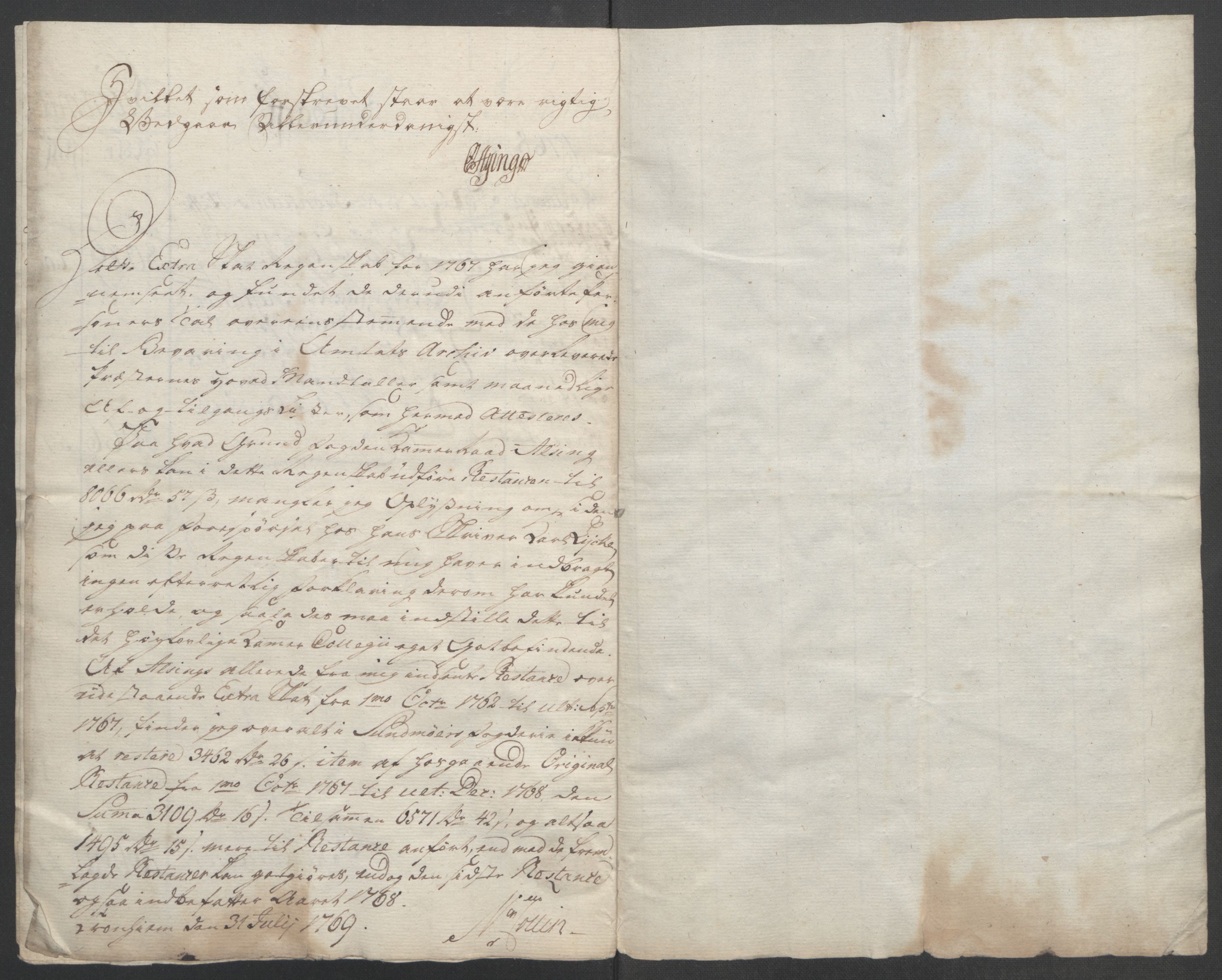 Rentekammeret inntil 1814, Reviderte regnskaper, Fogderegnskap, AV/RA-EA-4092/R54/L3645: Ekstraskatten Sunnmøre, 1762-1772, p. 99