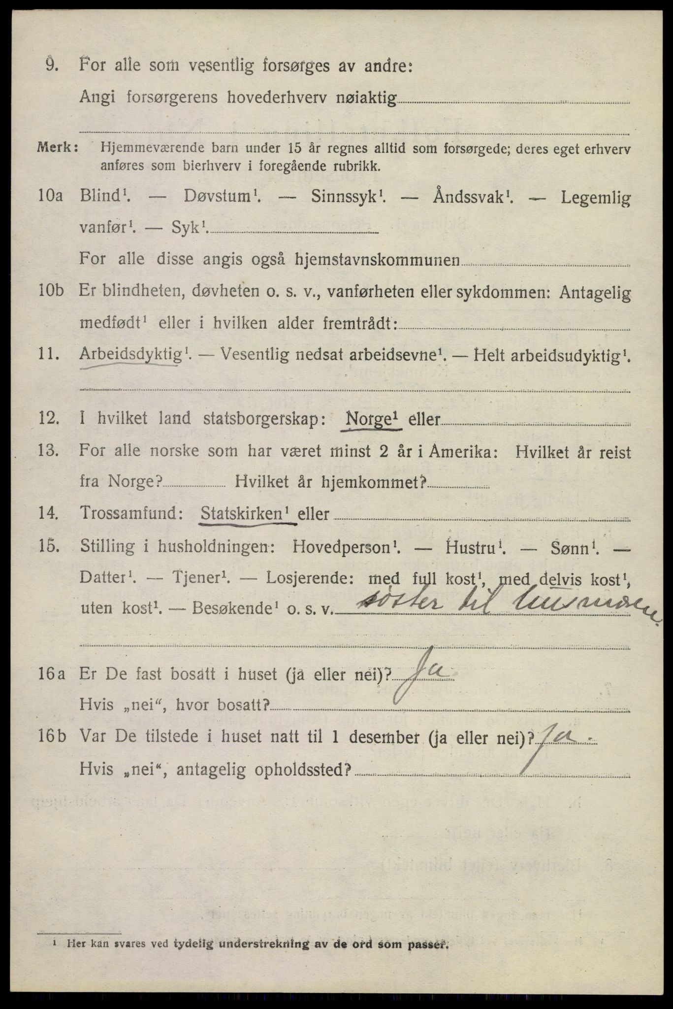 SAKO, 1920 census for Nøtterøy, 1920, p. 6004