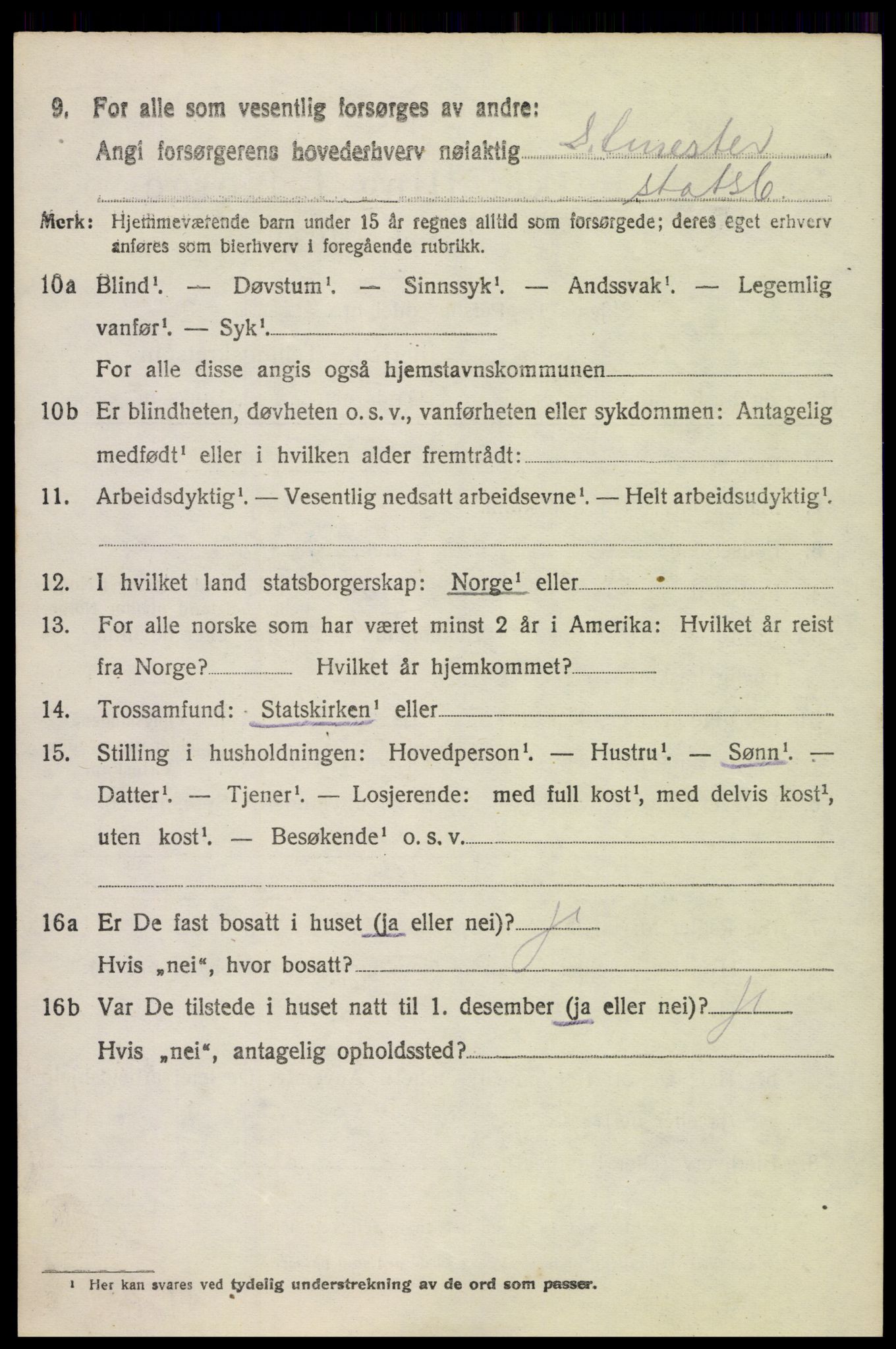 SAH, 1920 census for Østre Toten, 1920, p. 8579