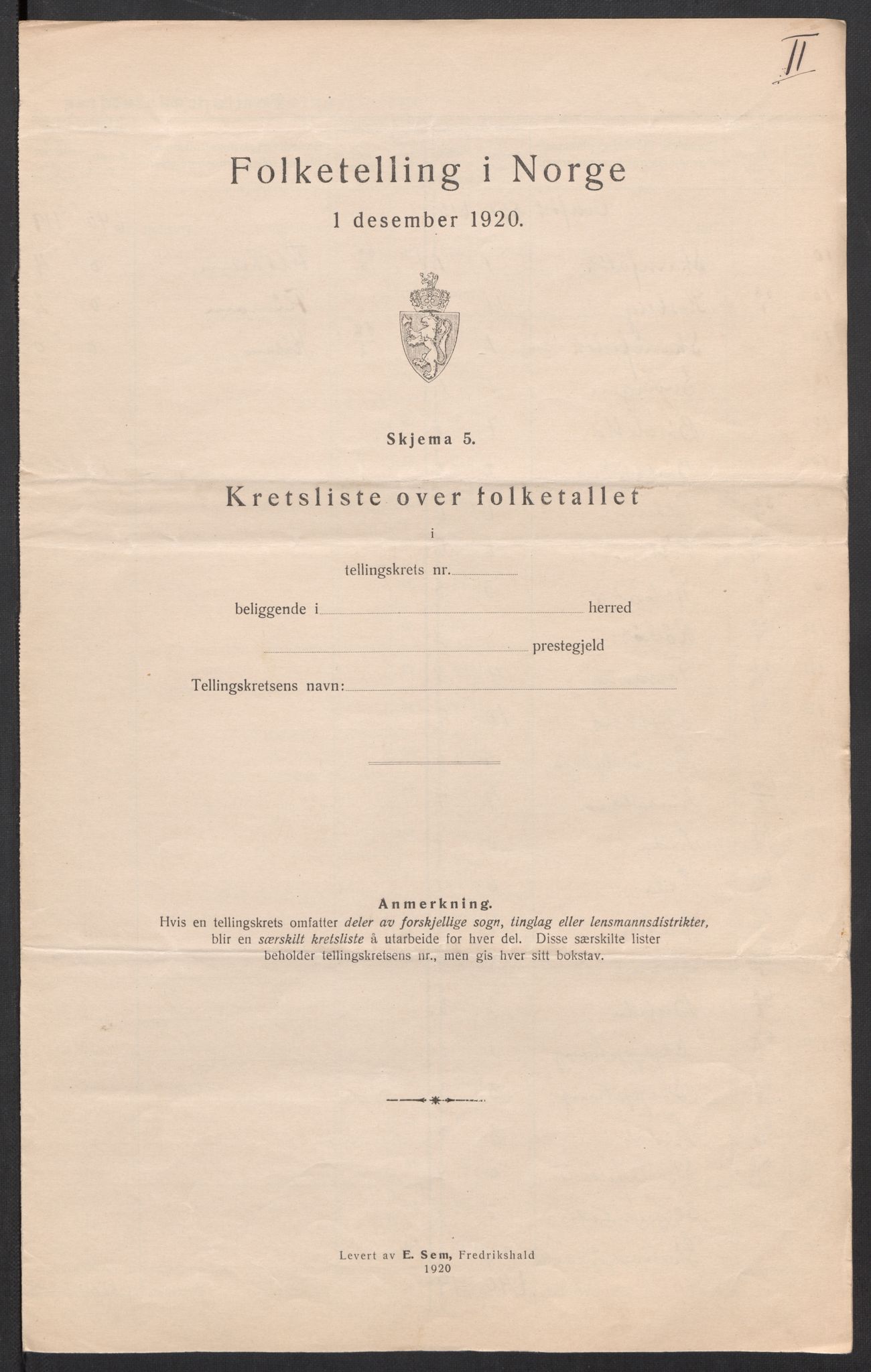 SAT, 1920 census for Rennebu, 1920, p. 18