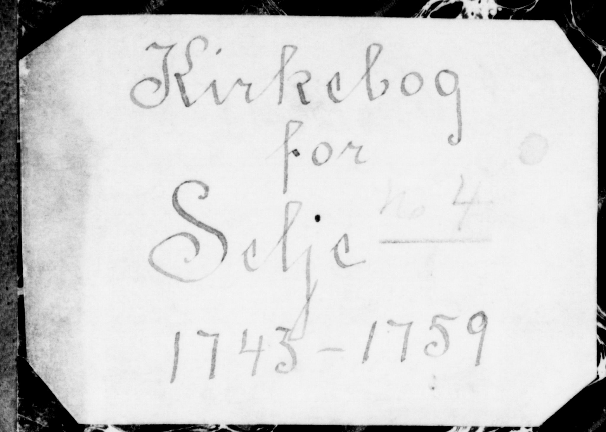 Selje sokneprestembete, SAB/A-99938/H/Ha/Haa/Haaa: Parish register (official) no. A 4, 1743-1759