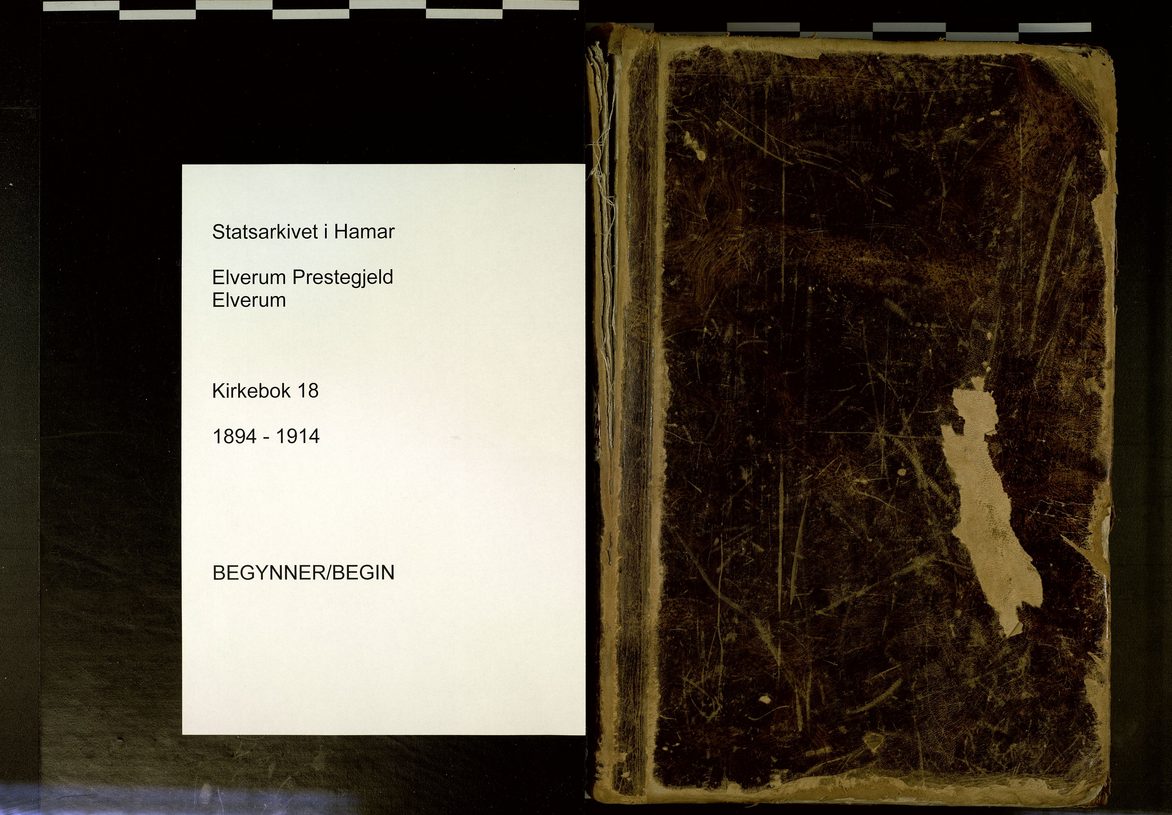 Elverum prestekontor, SAH/PREST-044/H/Ha/Haa/L0018: Parish register (official) no. 18, 1894-1914