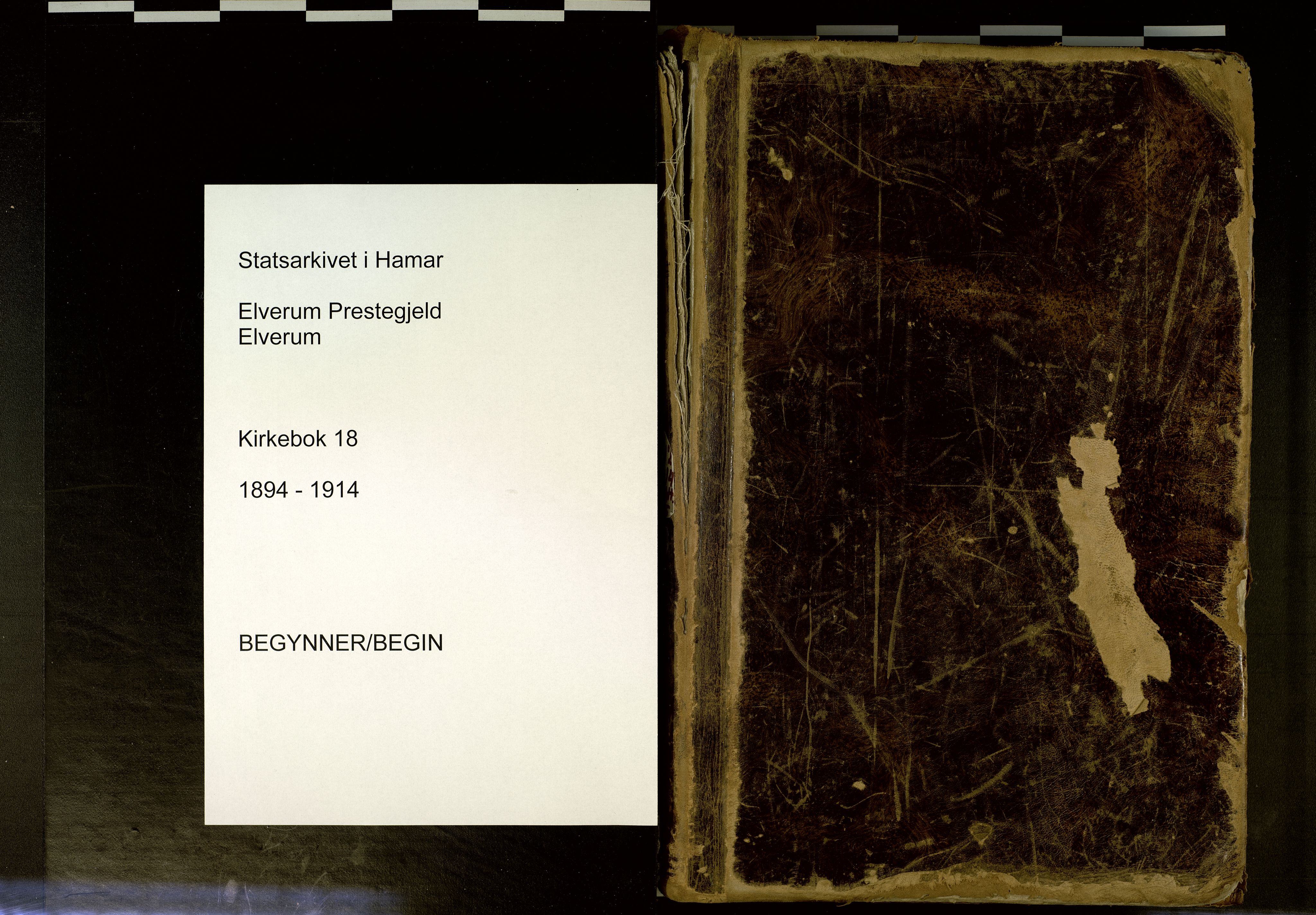 Elverum prestekontor, AV/SAH-PREST-044/H/Ha/Haa/L0018: Parish register (official) no. 18, 1894-1914