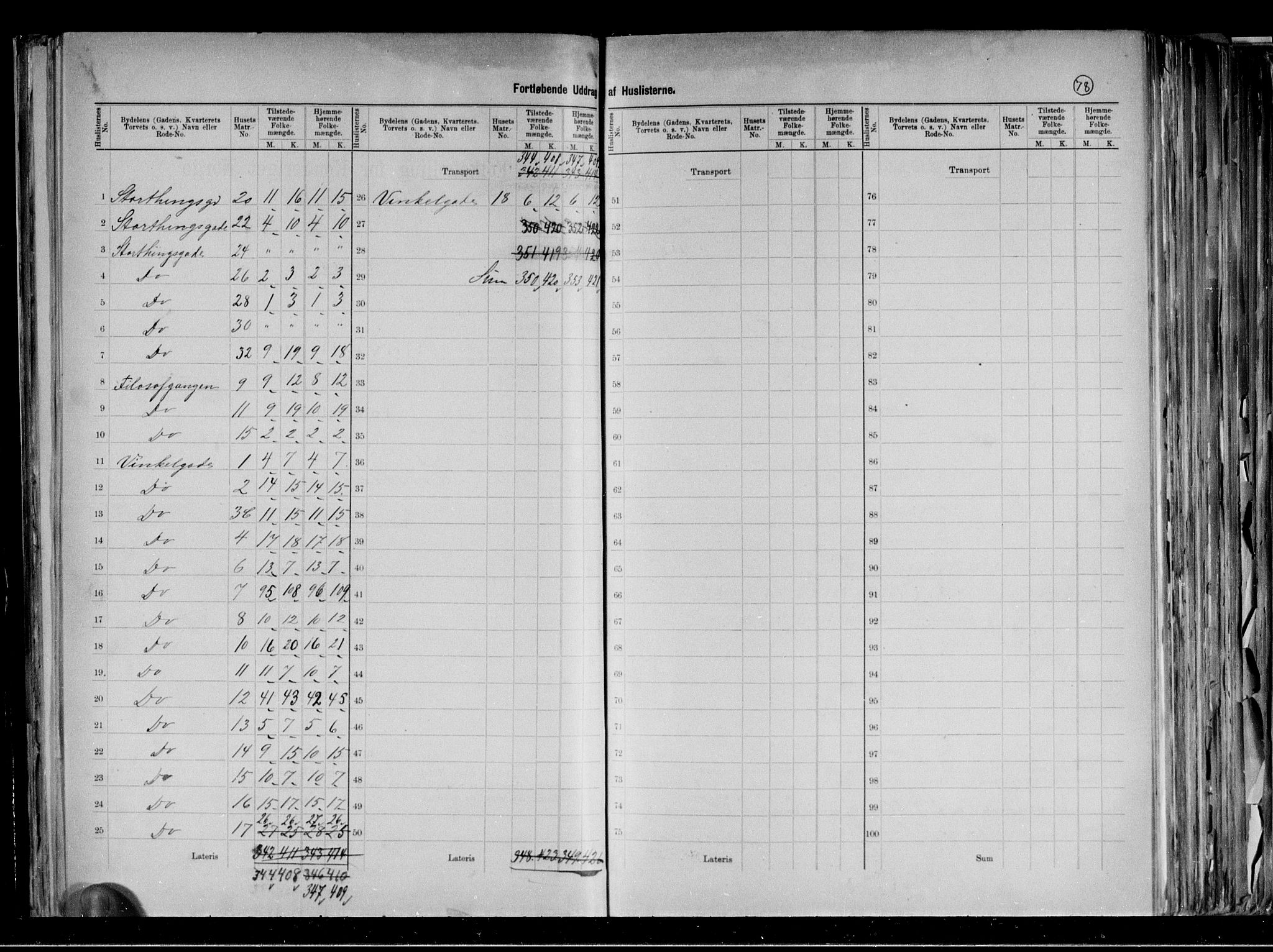 RA, 1891 census for 0301 Kristiania, 1891, p. 12964