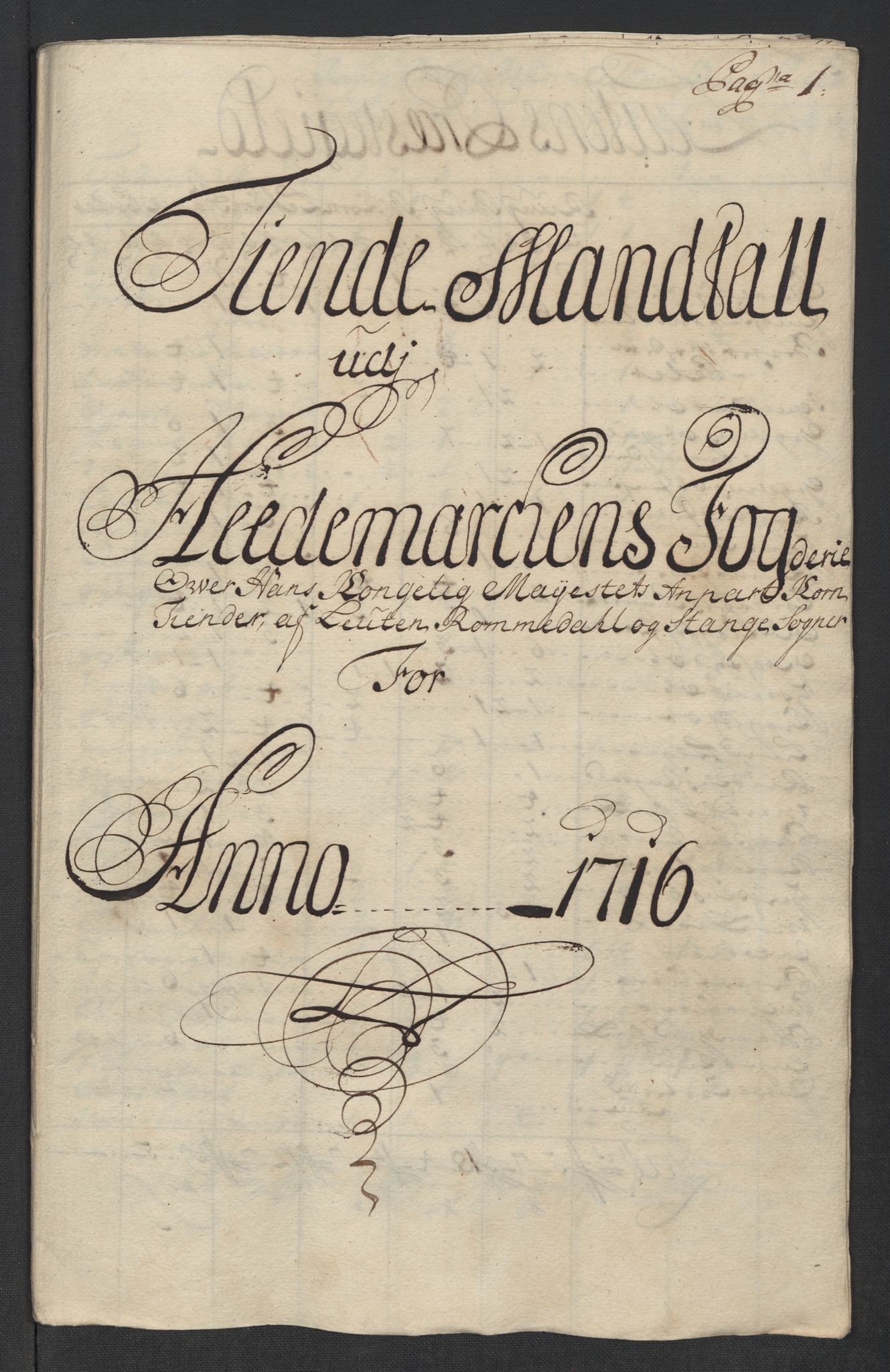 Rentekammeret inntil 1814, Reviderte regnskaper, Fogderegnskap, AV/RA-EA-4092/R16/L1055: Fogderegnskap Hedmark, 1716, p. 246