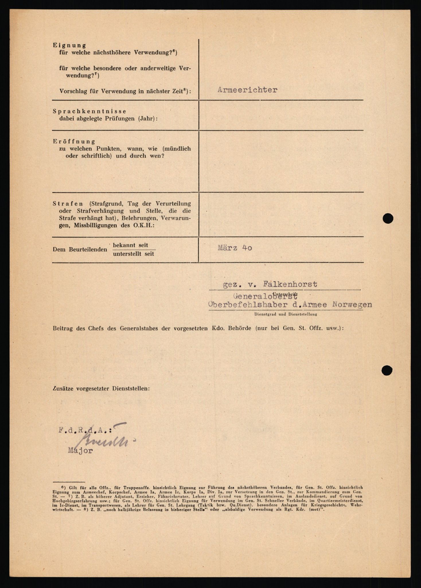 Forsvarets Overkommando. 2 kontor. Arkiv 11.4. Spredte tyske arkivsaker, AV/RA-RAFA-7031/D/Dar/Dara/L0018: Personalbøker, 1940-1945, p. 341