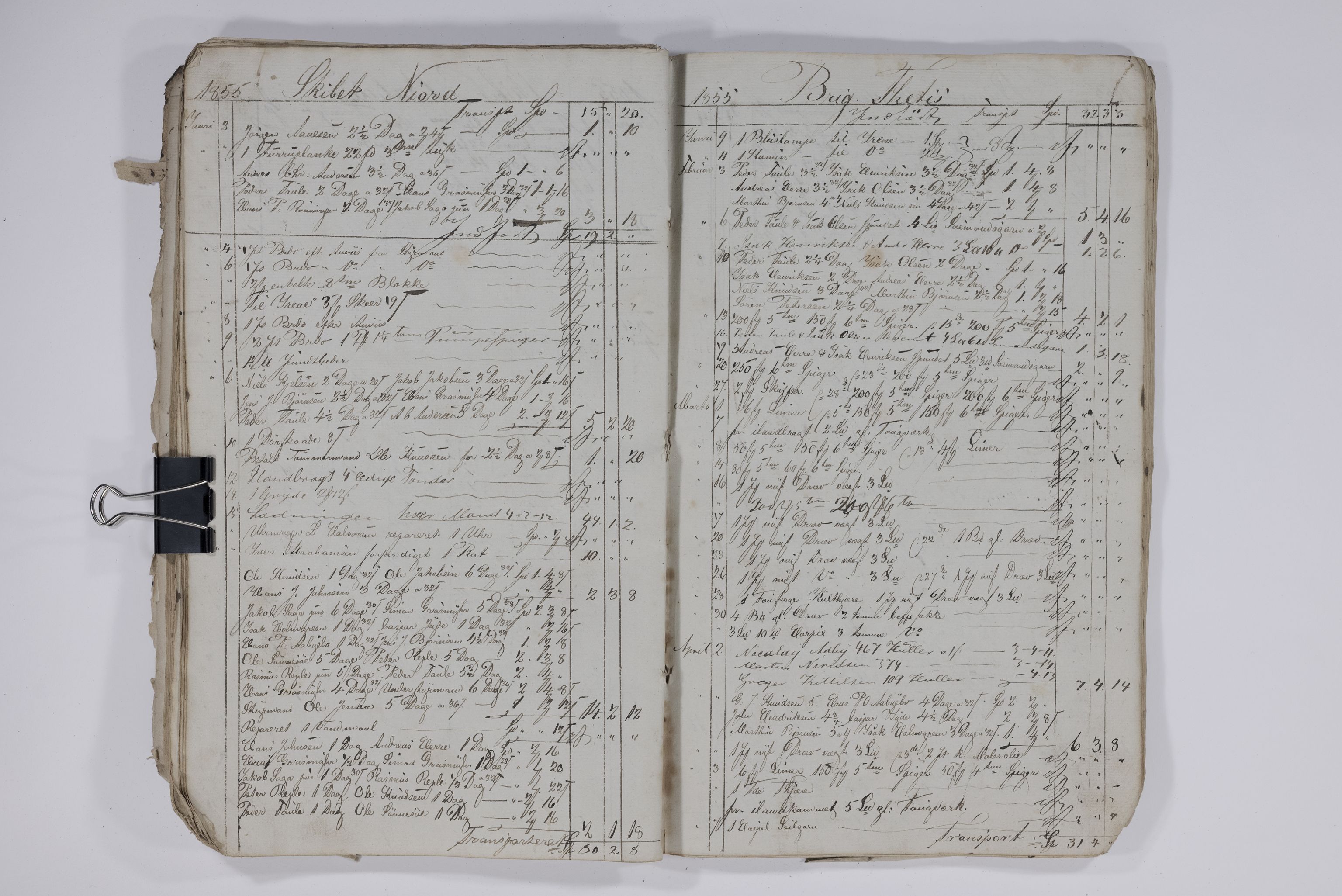 Blehr/ Kjellestad, TEMU/TGM-A-1212/R/Rm/L0002: Skibsliste, 1850-1857, p. 56