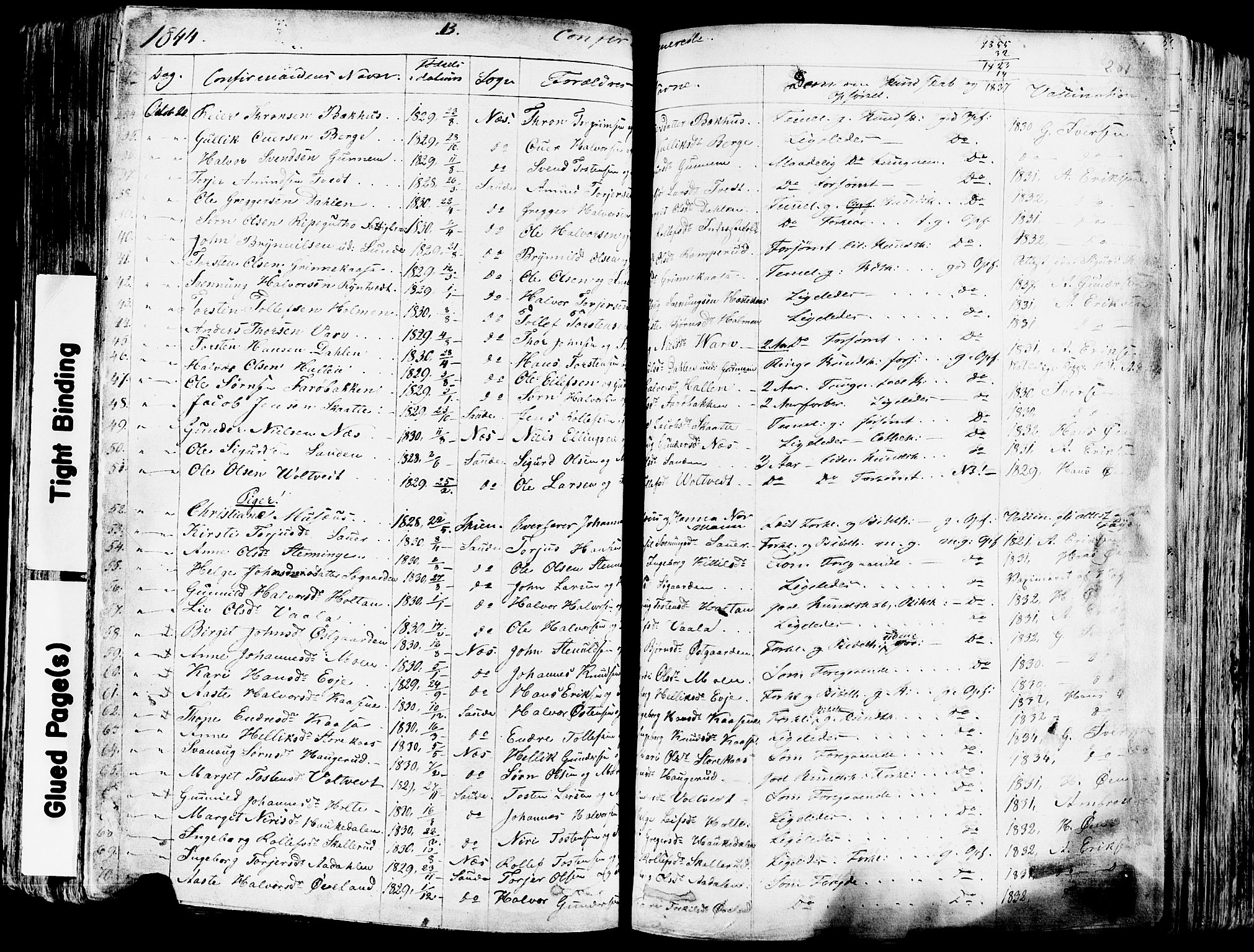 Sauherad kirkebøker, SAKO/A-298/F/Fa/L0006: Parish register (official) no. I 6, 1827-1850, p. 201