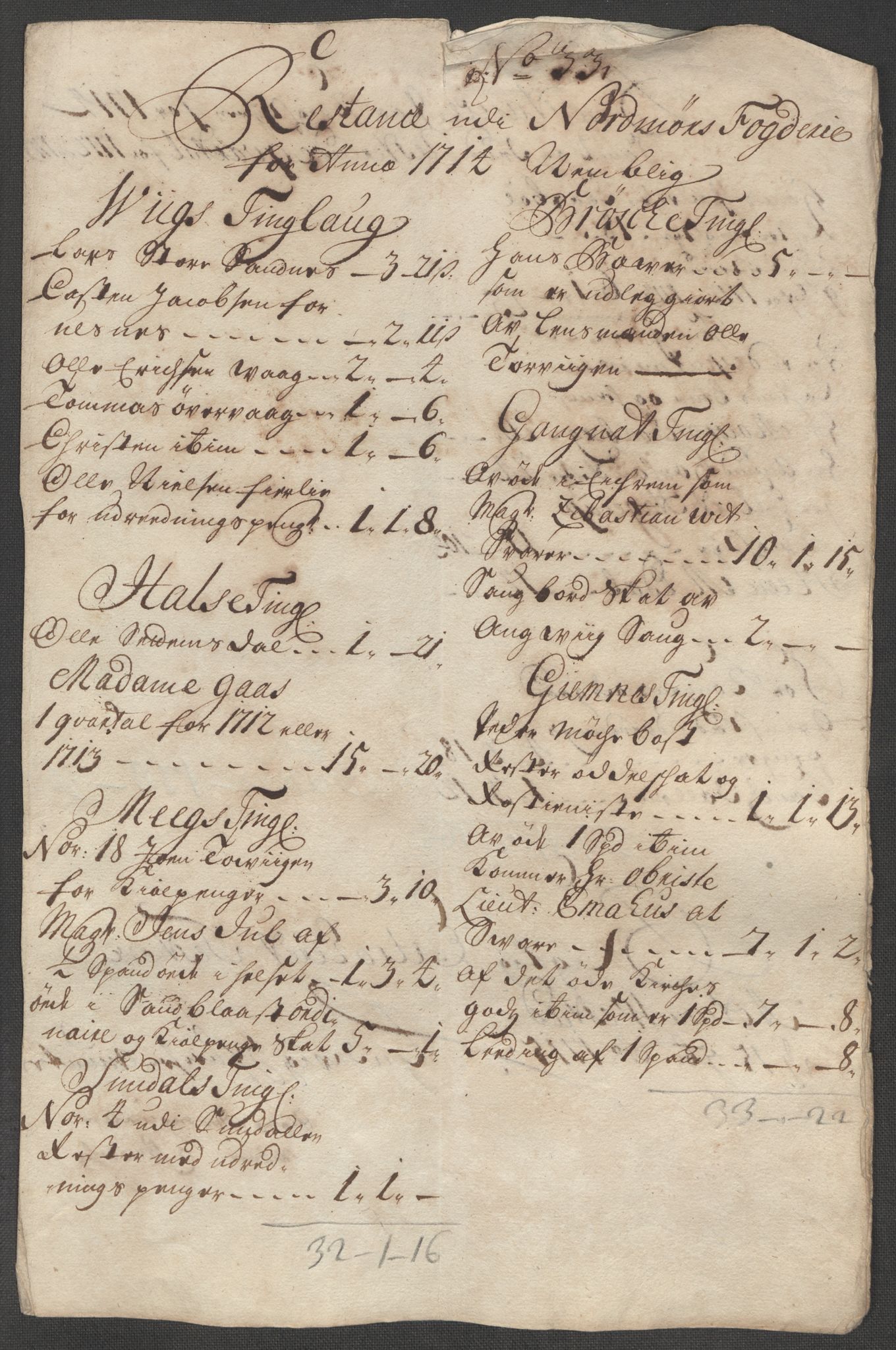 Rentekammeret inntil 1814, Reviderte regnskaper, Fogderegnskap, AV/RA-EA-4092/R56/L3748: Fogderegnskap Nordmøre, 1714-1715, p. 572