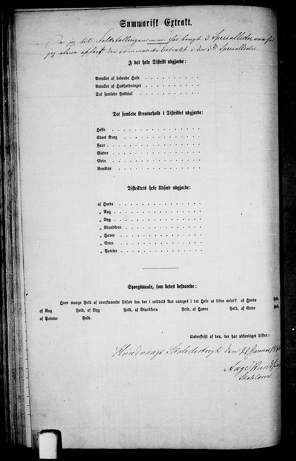 RA, 1865 census for Hetland, 1865, p. 62