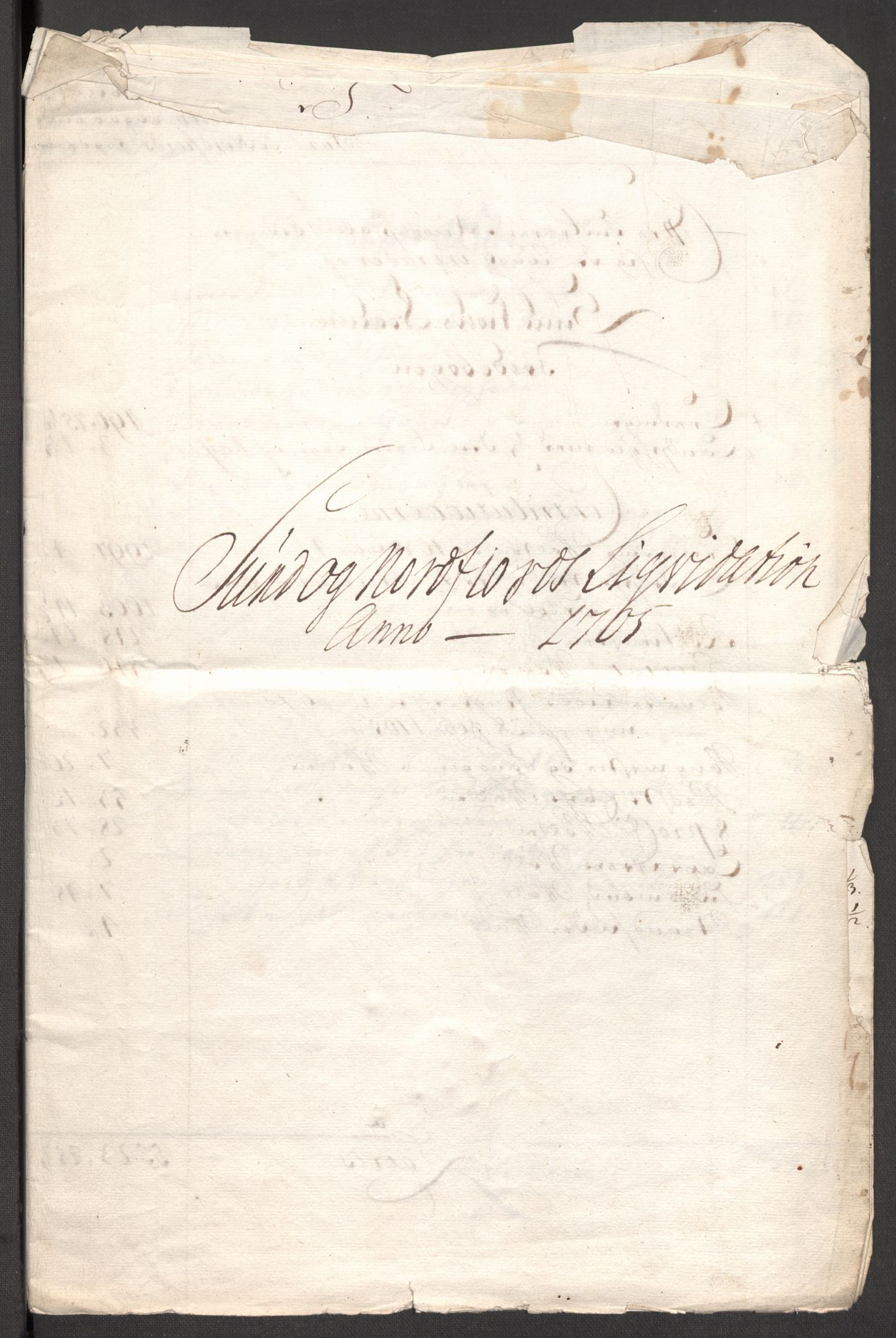 Rentekammeret inntil 1814, Reviderte regnskaper, Fogderegnskap, RA/EA-4092/R53/L3429: Fogderegnskap Sunn- og Nordfjord, 1705, p. 18