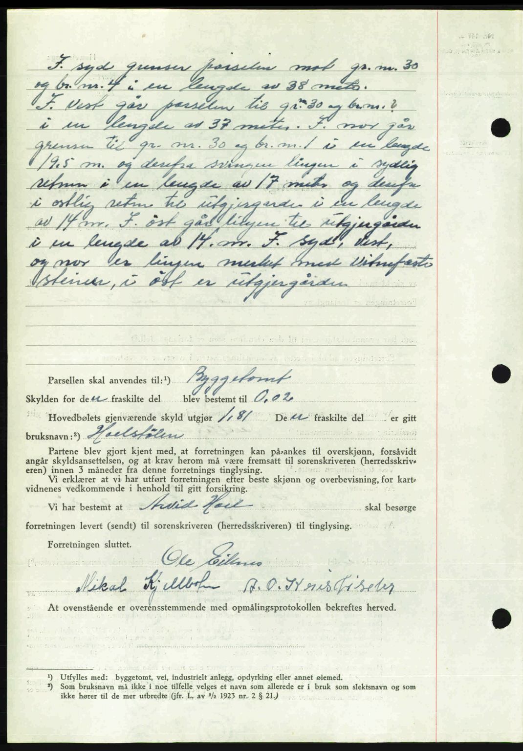 Romsdal sorenskriveri, AV/SAT-A-4149/1/2/2C: Mortgage book no. A26, 1948-1948, Diary no: : 1708/1948