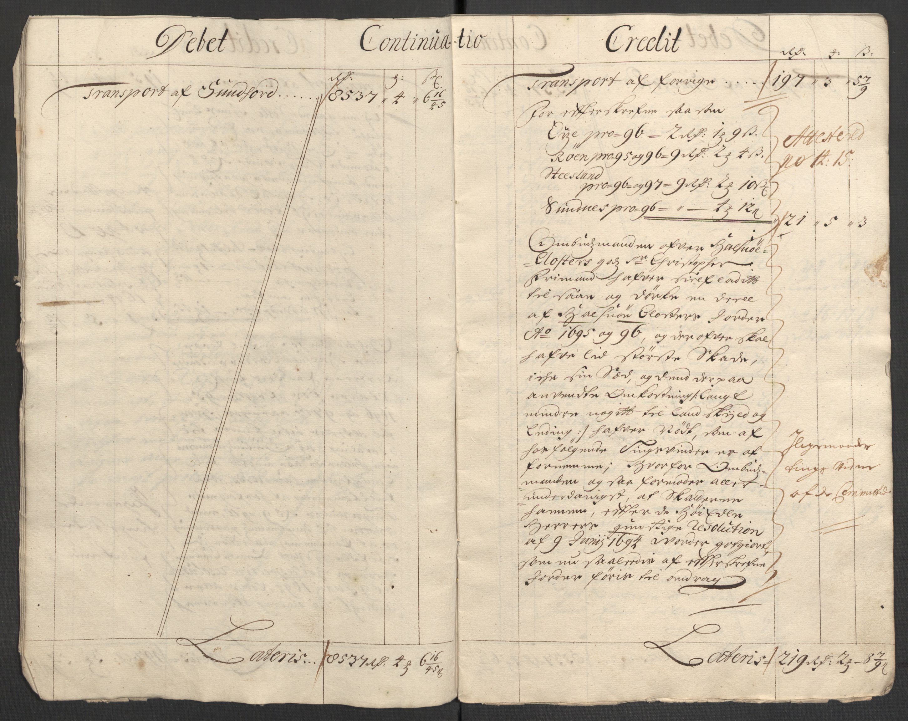 Rentekammeret inntil 1814, Reviderte regnskaper, Fogderegnskap, AV/RA-EA-4092/R48/L2977: Fogderegnskap Sunnhordland og Hardanger, 1697-1698, p. 10