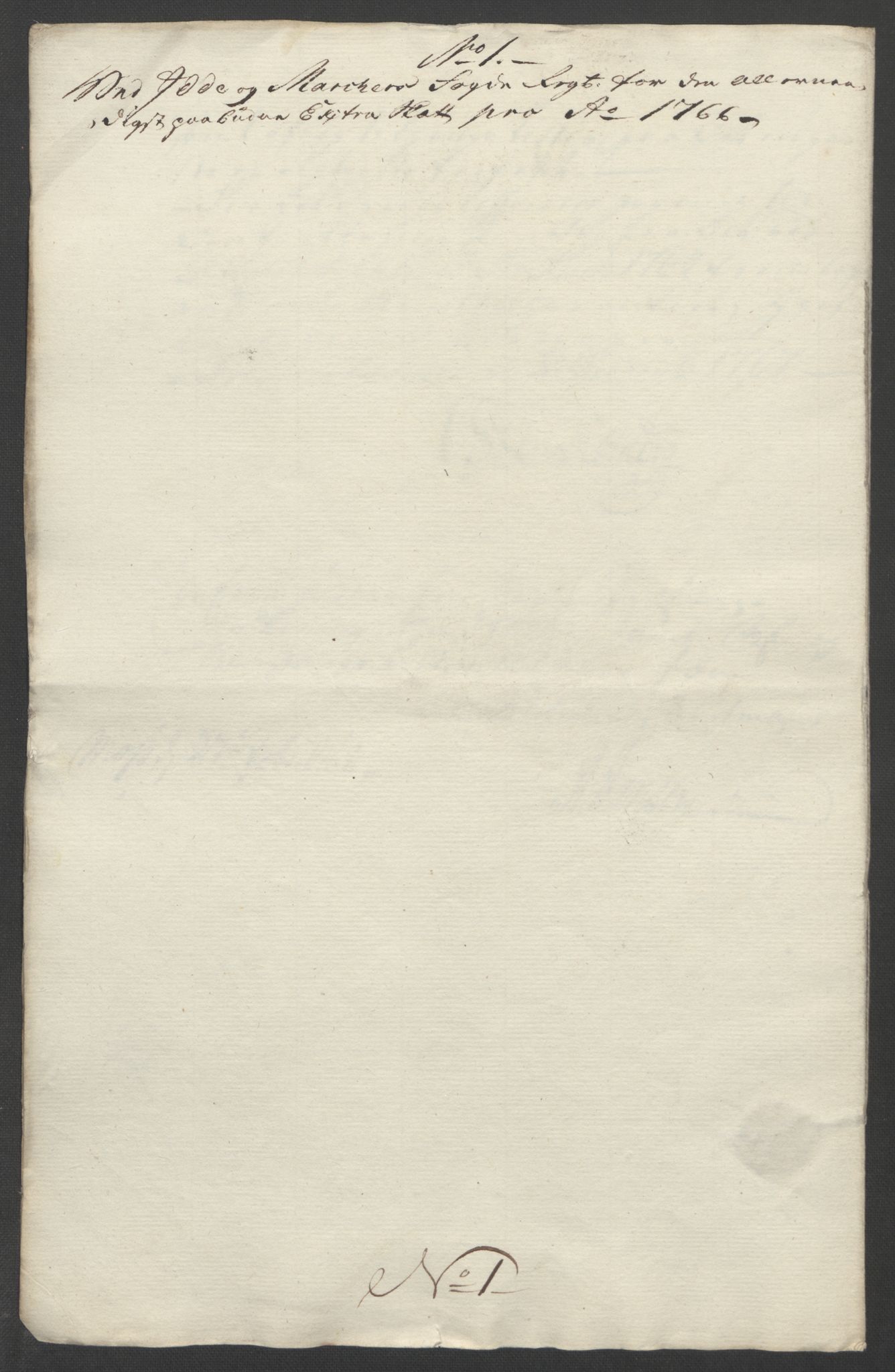 Rentekammeret inntil 1814, Reviderte regnskaper, Fogderegnskap, RA/EA-4092/R01/L0097: Ekstraskatten Idd og Marker, 1756-1767, p. 287