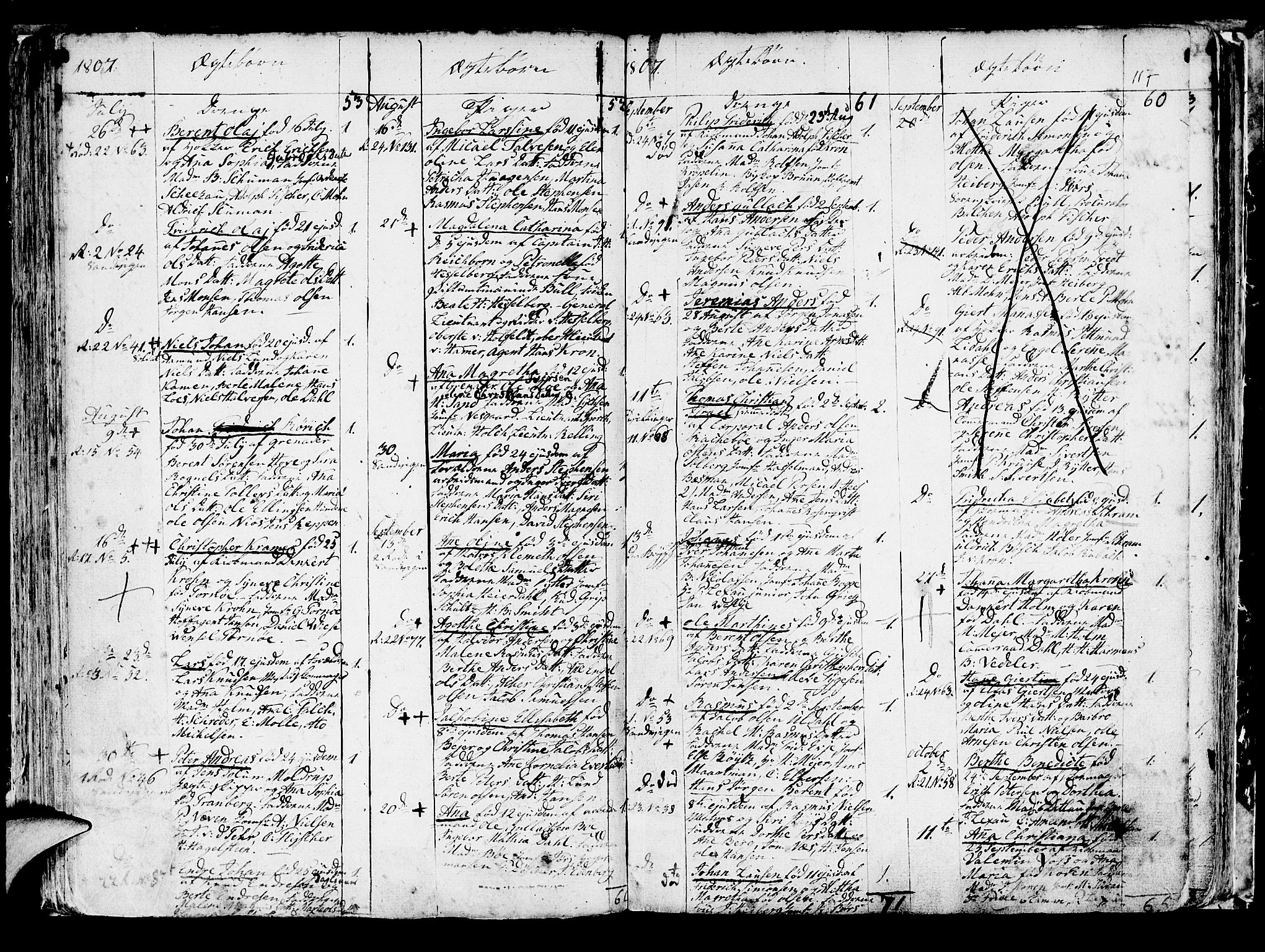 Korskirken sokneprestembete, SAB/A-76101/H/Haa/L0006: Parish register (official) no. A 6, 1790-1820, p. 117