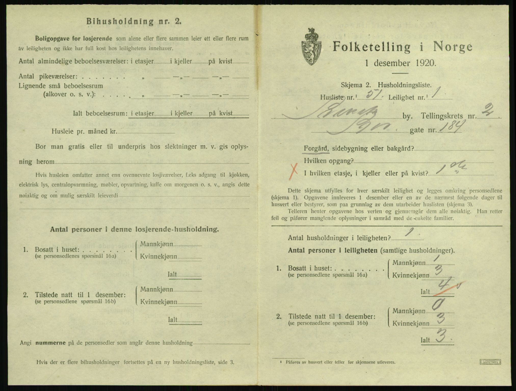 SAKO, 1920 census for Svelvik, 1920, p. 995