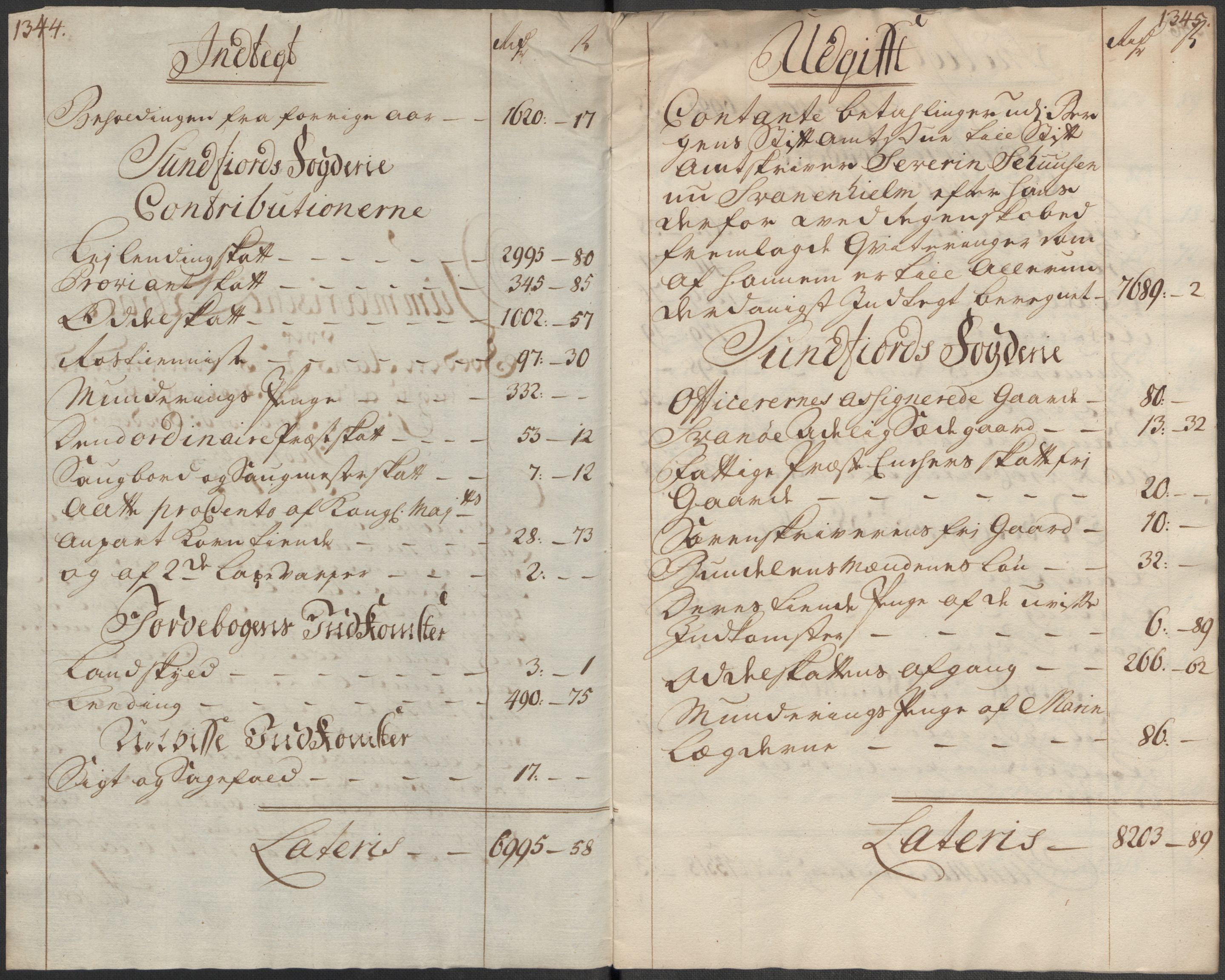 Rentekammeret inntil 1814, Reviderte regnskaper, Fogderegnskap, AV/RA-EA-4092/R53/L3435: Fogderegnskap Sunn- og Nordfjord, 1712, p. 34