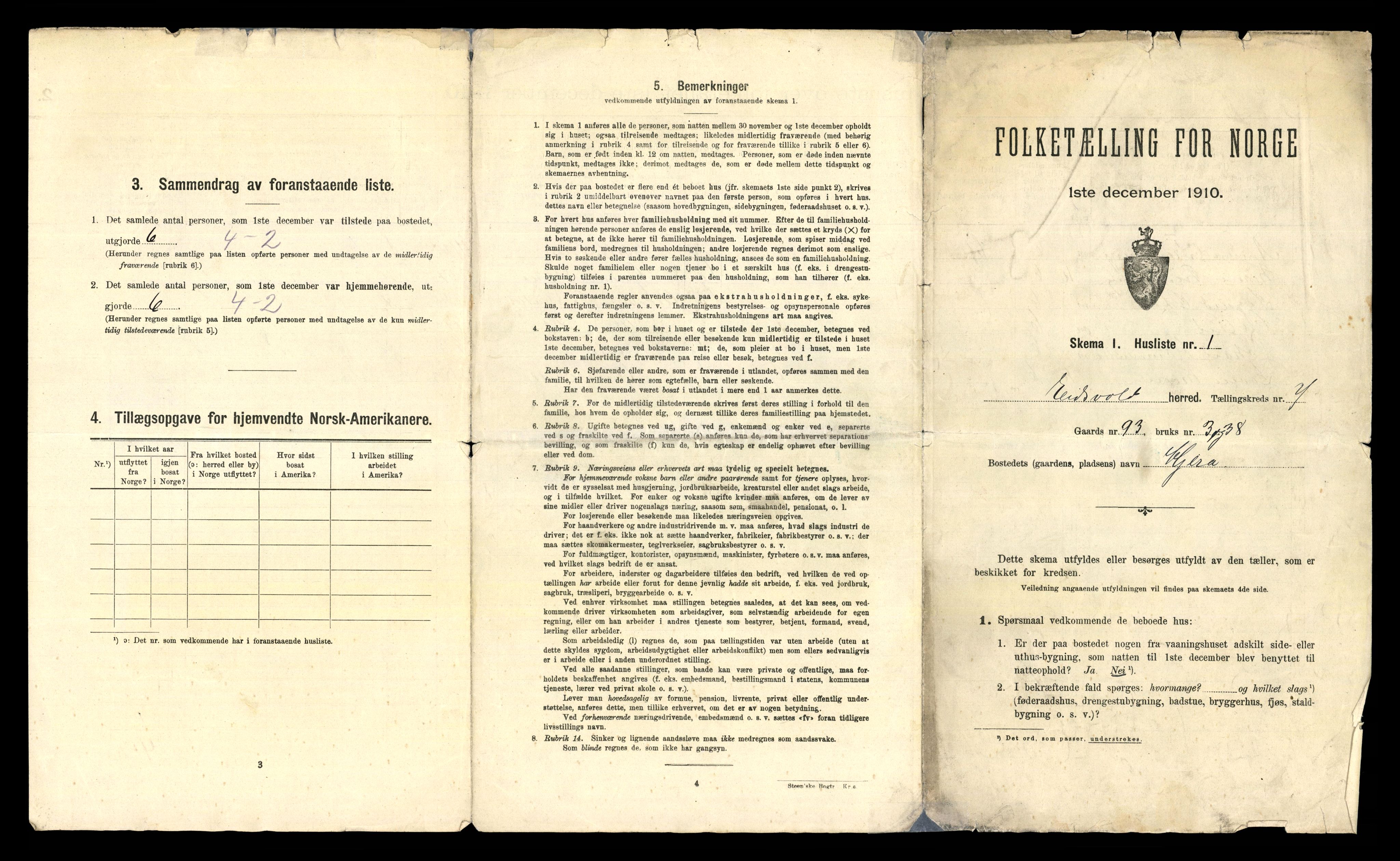 RA, 1910 census for Eidsvoll, 1910, p. 1428