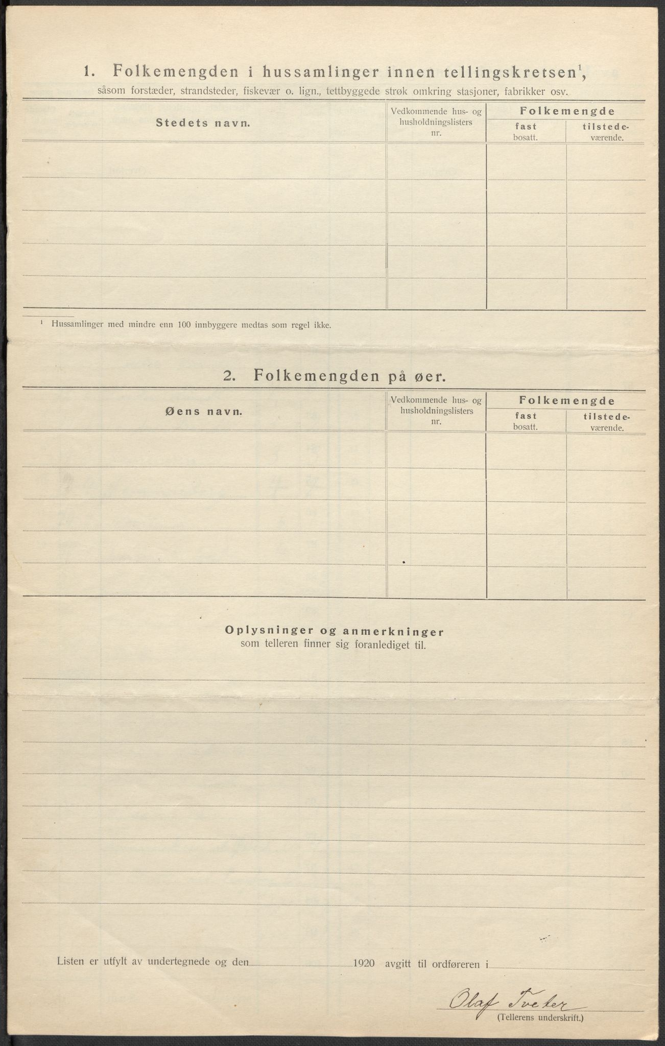 SAO, 1920 census for Hurdal, 1920, p. 13