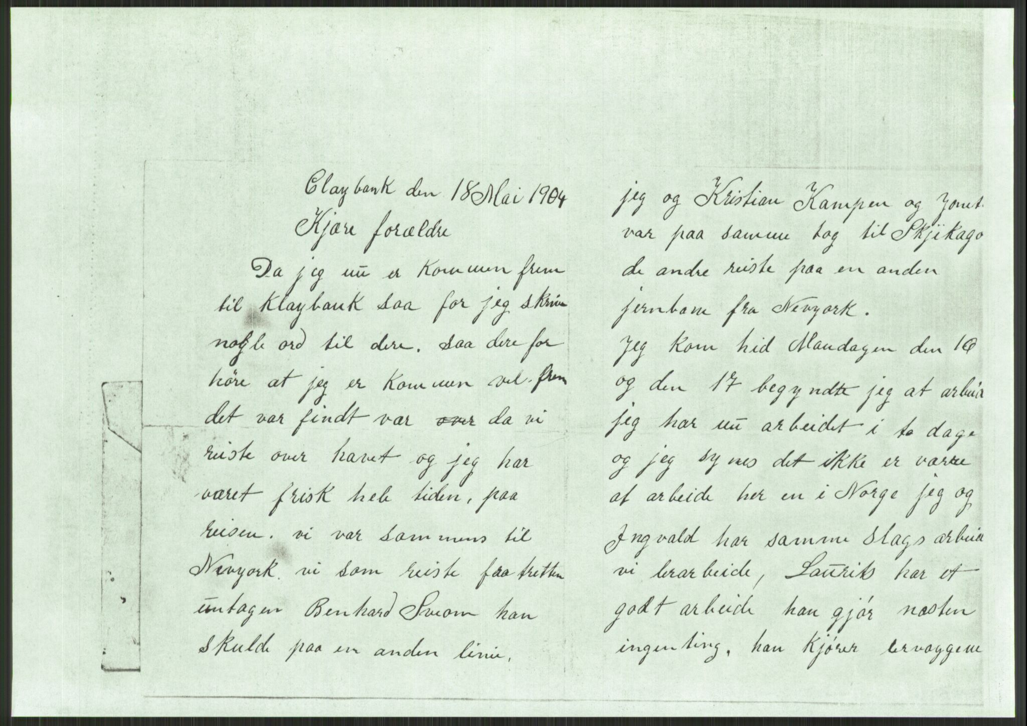 Samlinger til kildeutgivelse, Amerikabrevene, AV/RA-EA-4057/F/L0014: Innlån fra Oppland: Nyberg - Slettahaugen, 1838-1914, p. 127