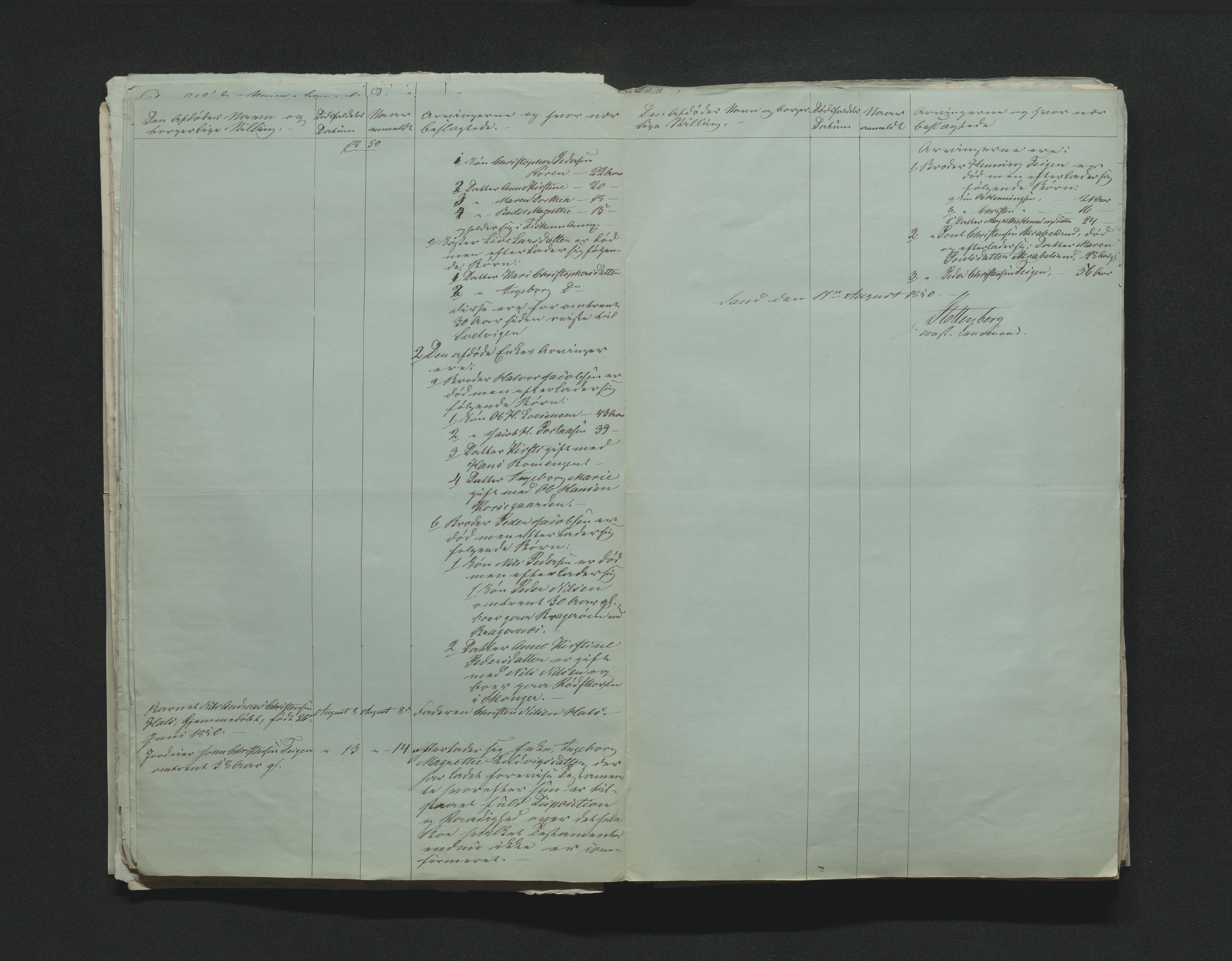 Eiker, Modum og Sigdal sorenskriveri, AV/SAKO-A-123/H/Ha/Hab/L0008: Dødsfallsmeldinger, 1850-1853
