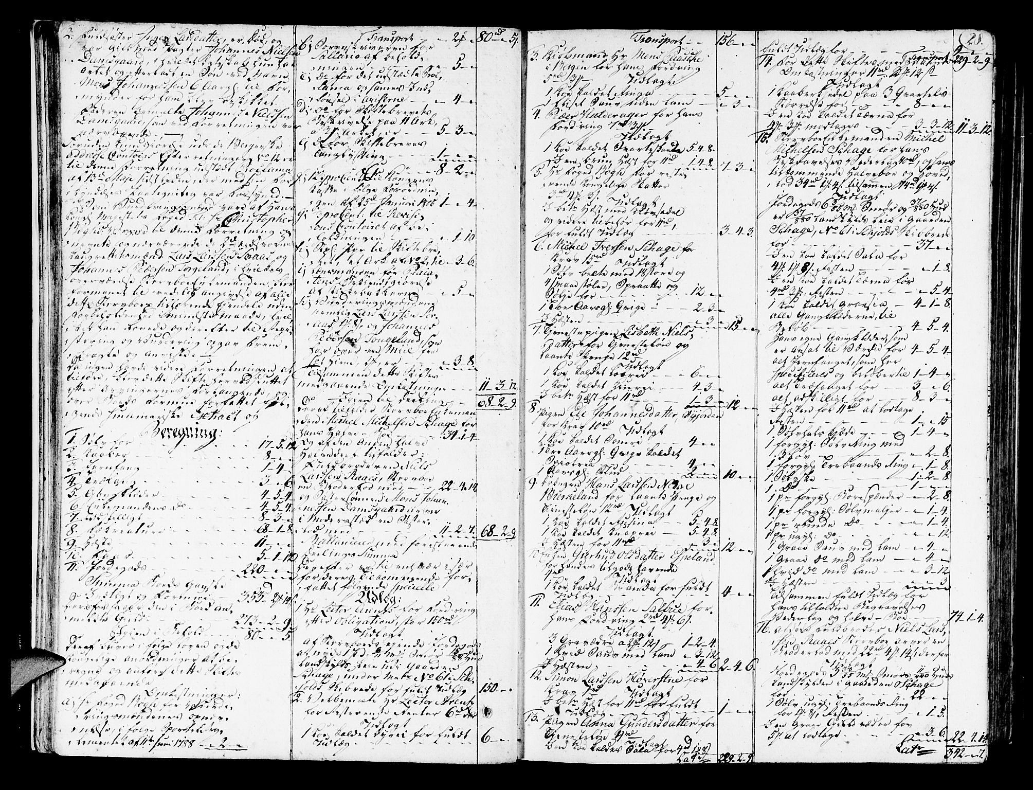 Nordhordland sorenskrivar, AV/SAB-A-2901/1/H/Ha/L0011a: Skifteprotokollar Nordhordland , 1805-1807, p. 27b-28a