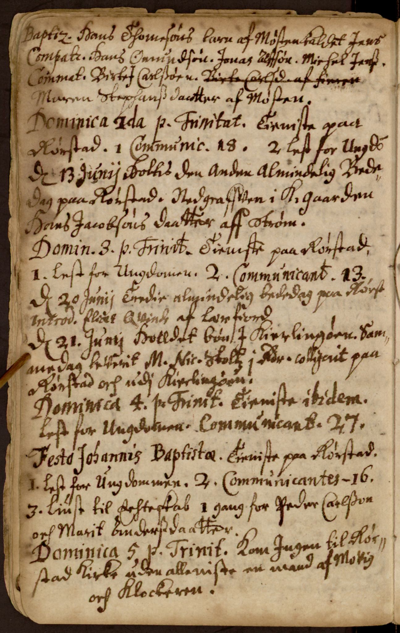 Spesialsamlingene, NTNU/SPESIALSAMLINGENE/M/XA-Oct-90: Other parish register no. XA Oct. 90, 1683-1685