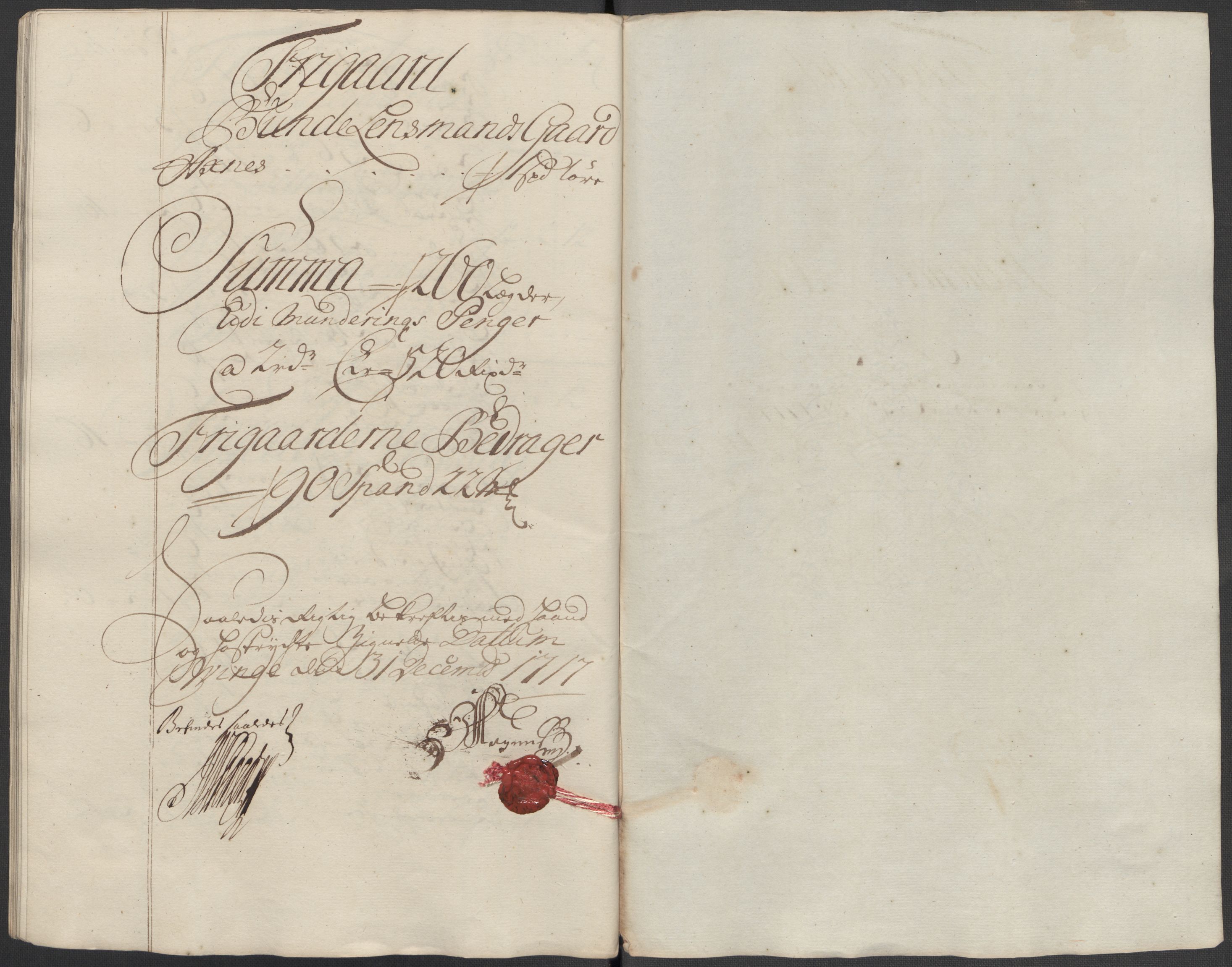 Rentekammeret inntil 1814, Reviderte regnskaper, Fogderegnskap, RA/EA-4092/R62/L4207: Fogderegnskap Stjørdal og Verdal, 1717, p. 125