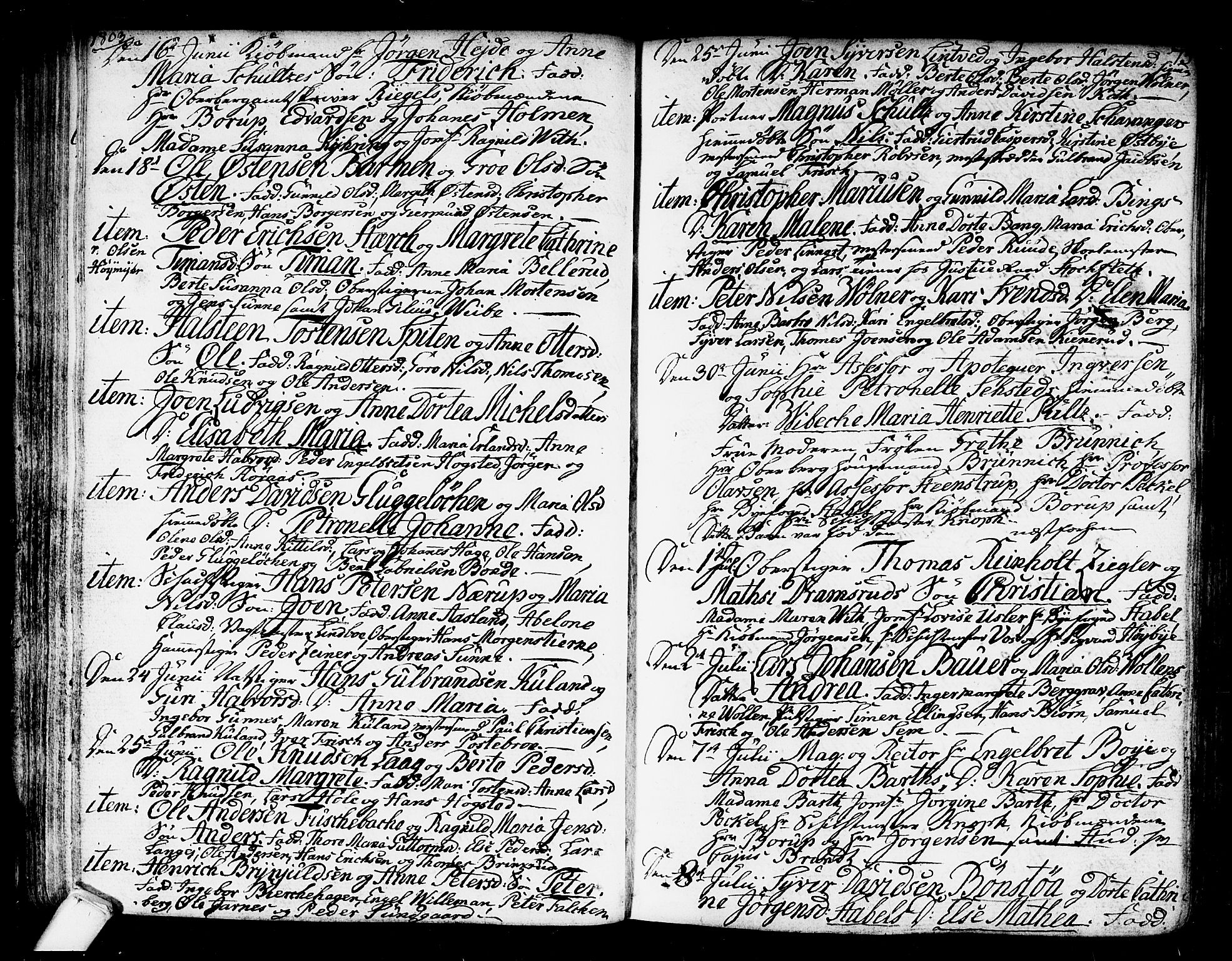 Kongsberg kirkebøker, SAKO/A-22/F/Fa/L0007: Parish register (official) no. I 7, 1795-1816, p. 75