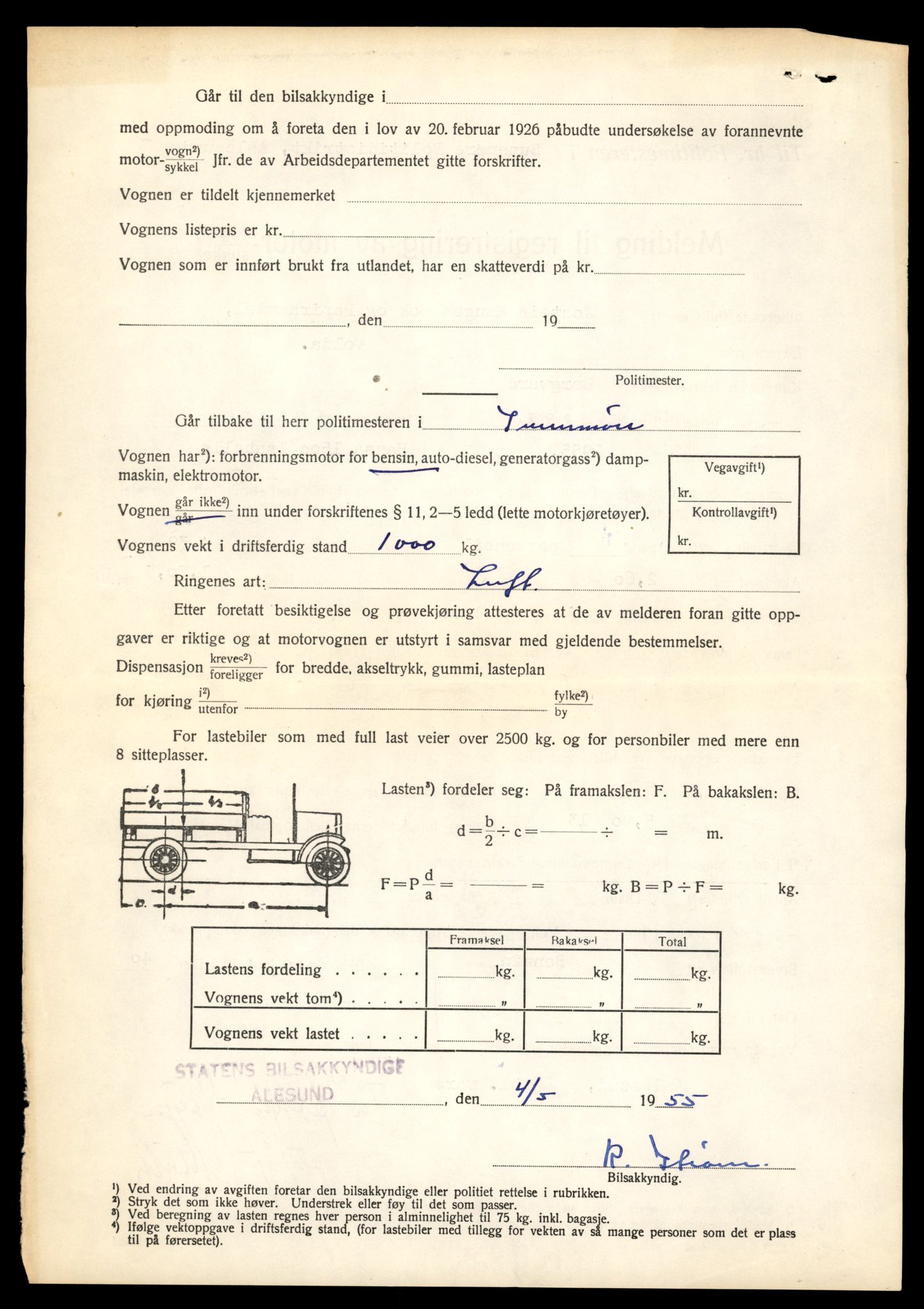 Møre og Romsdal vegkontor - Ålesund trafikkstasjon, AV/SAT-A-4099/F/Fe/L0048: Registreringskort for kjøretøy T 14721 - T 14863, 1927-1998, p. 849
