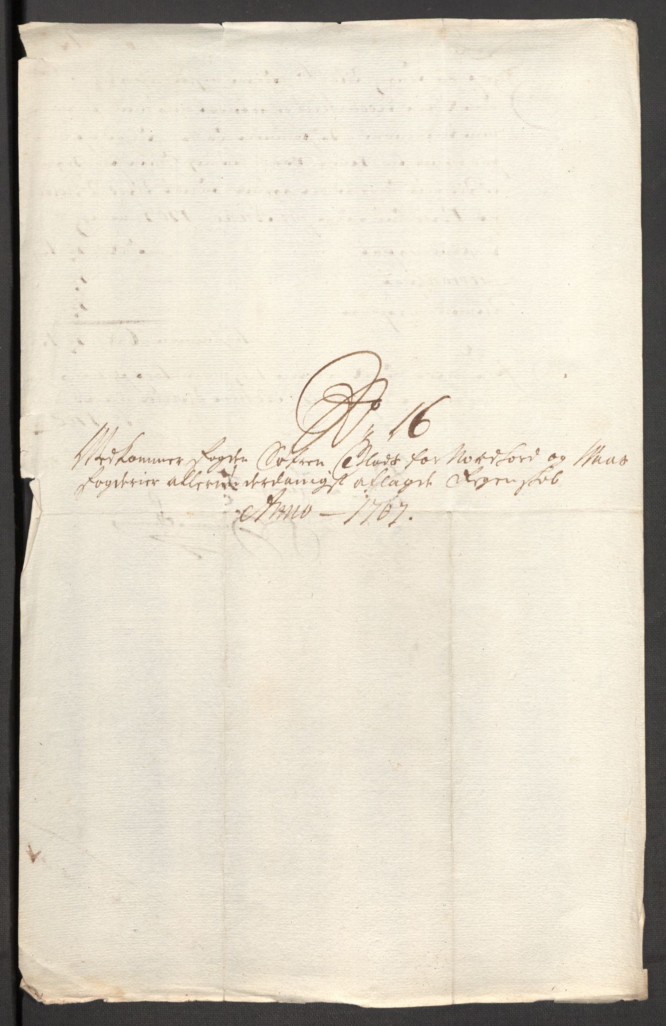 Rentekammeret inntil 1814, Reviderte regnskaper, Fogderegnskap, RA/EA-4092/R51/L3188: Fogderegnskap Nordhordland og Voss, 1706-1707, p. 129