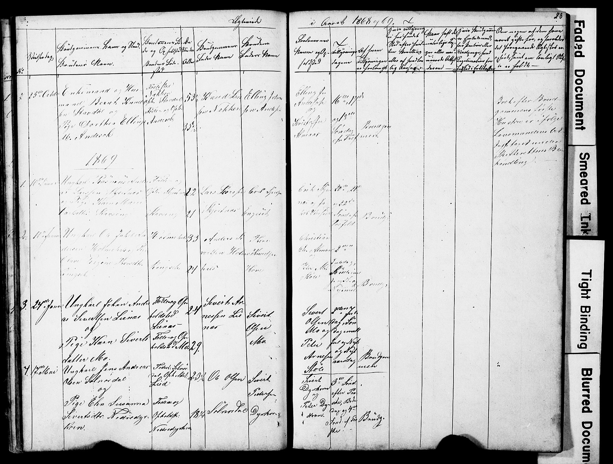 Ministerialprotokoller, klokkerbøker og fødselsregistre - Møre og Romsdal, AV/SAT-A-1454/521/L0301: Parish register (copy) no. 521C02, 1854-1881, p. 23