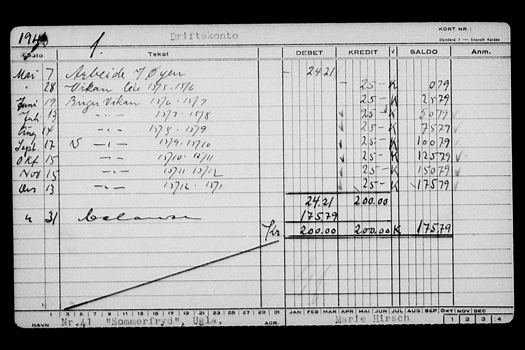 Justisdepartementet, Tilbakeføringskontoret for inndratte formuer, AV/RA-S-1564/H/Hc/Hca/L0896: --, 1945-1947, p. 273