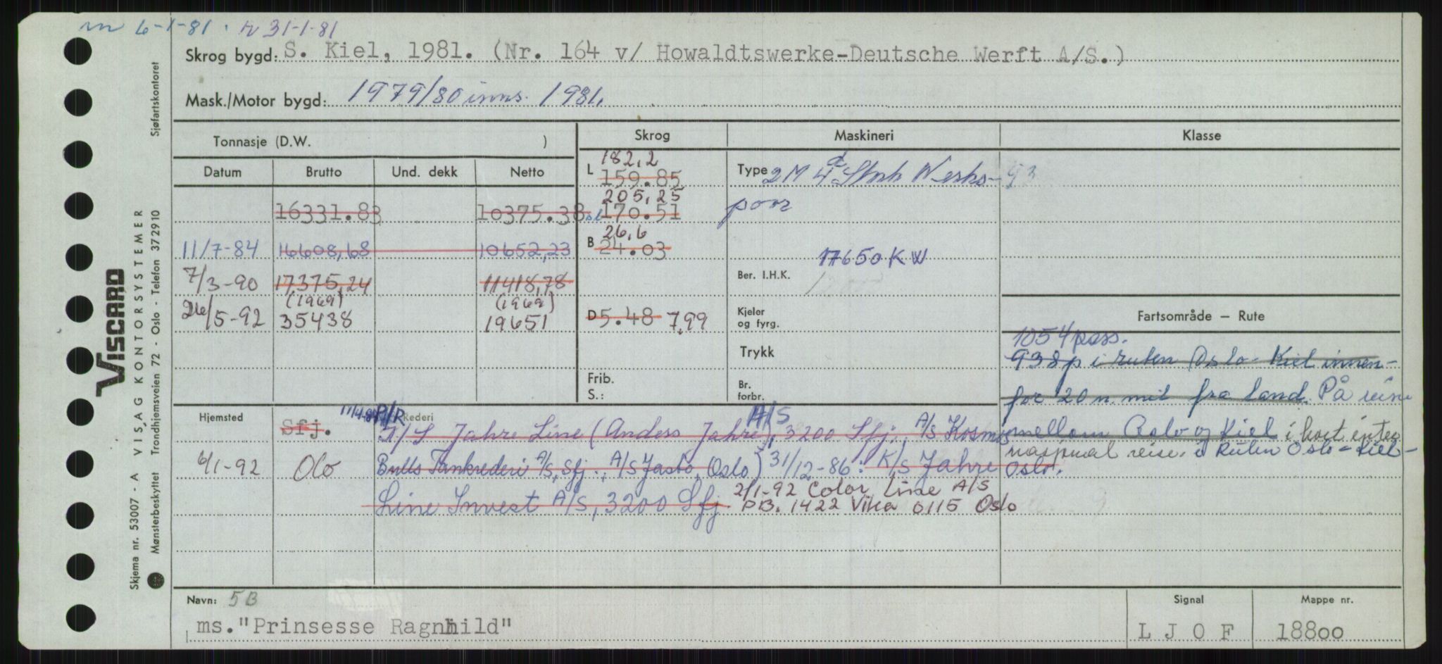 Sjøfartsdirektoratet med forløpere, Skipsmålingen, AV/RA-S-1627/H/Ha/L0004/0002: Fartøy, Mas-R / Fartøy, Odin-R, p. 427