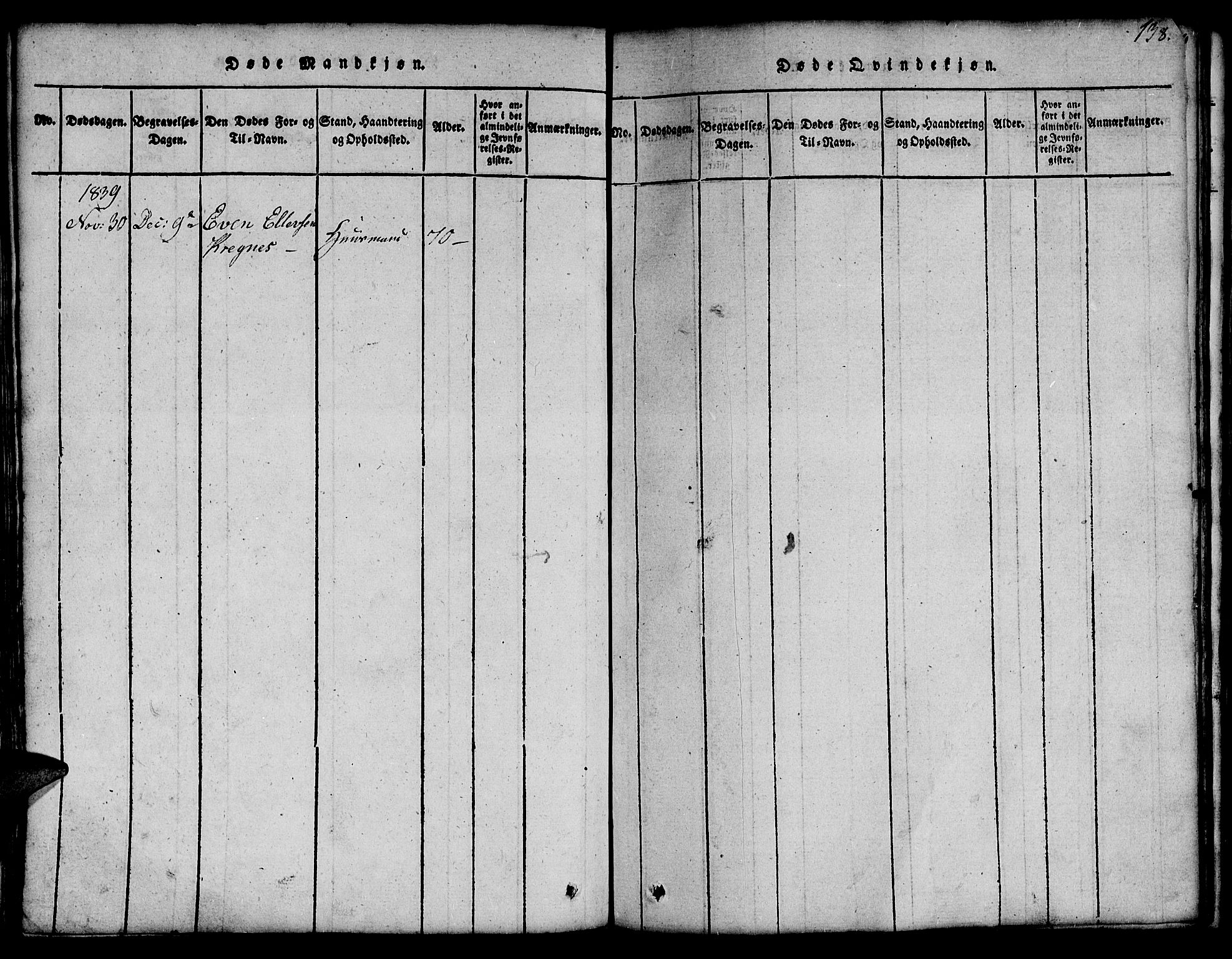 Ministerialprotokoller, klokkerbøker og fødselsregistre - Sør-Trøndelag, SAT/A-1456/691/L1092: Parish register (copy) no. 691C03, 1816-1852, p. 138