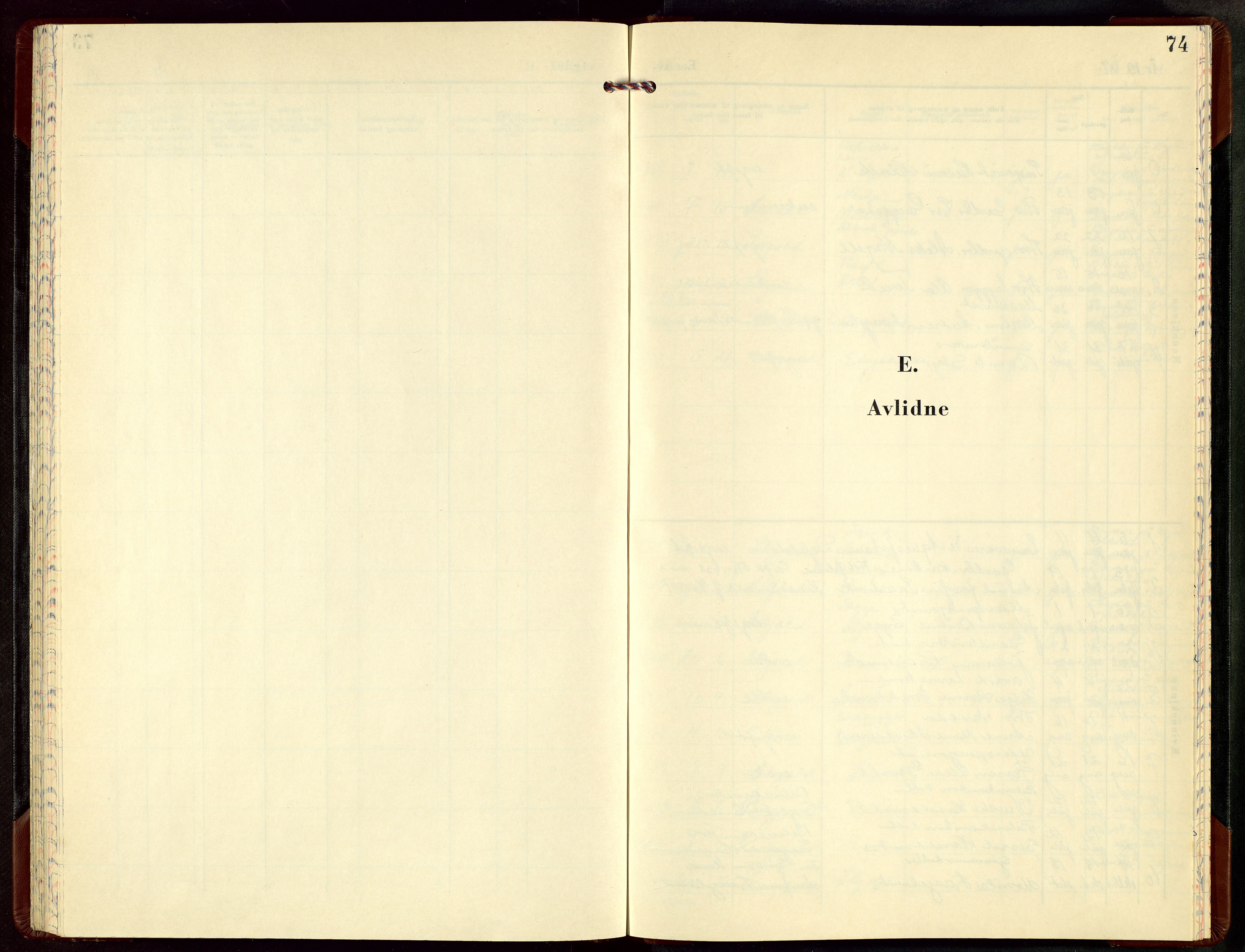 Skjold sokneprestkontor, SAST/A-101847/H/Ha/Hab/L0015: Parish register (copy) no. B 15, 1959-1970, p. 74