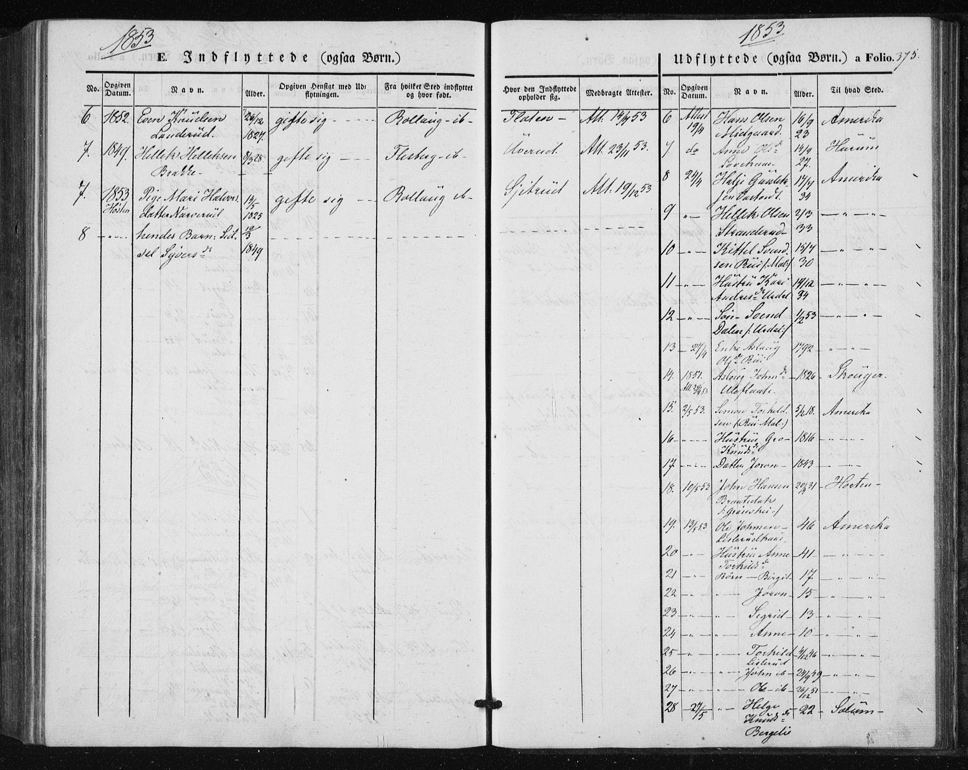 Tinn kirkebøker, SAKO/A-308/F/Fa/L0005: Parish register (official) no. I 5, 1844-1856, p. 375