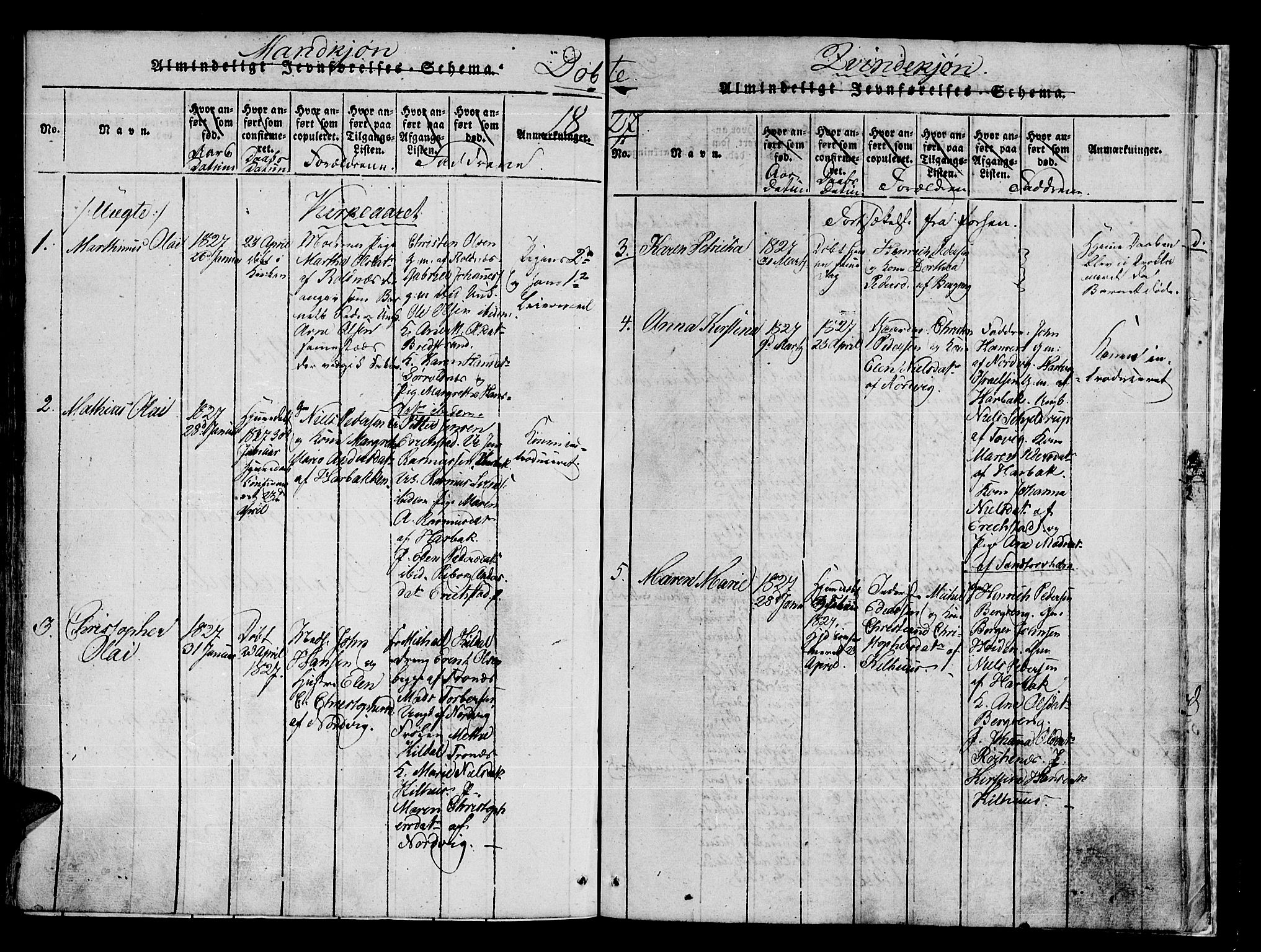 Trondenes sokneprestkontor, AV/SATØ-S-1319/H/Ha/L0006kirke: Parish register (official) no. 6, 1821-1827