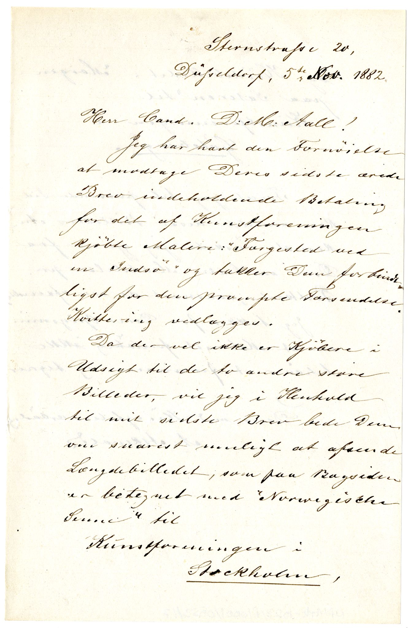 Diderik Maria Aalls brevsamling, NF/Ark-1023/F/L0001: D.M. Aalls brevsamling. A - B, 1738-1889, p. 618