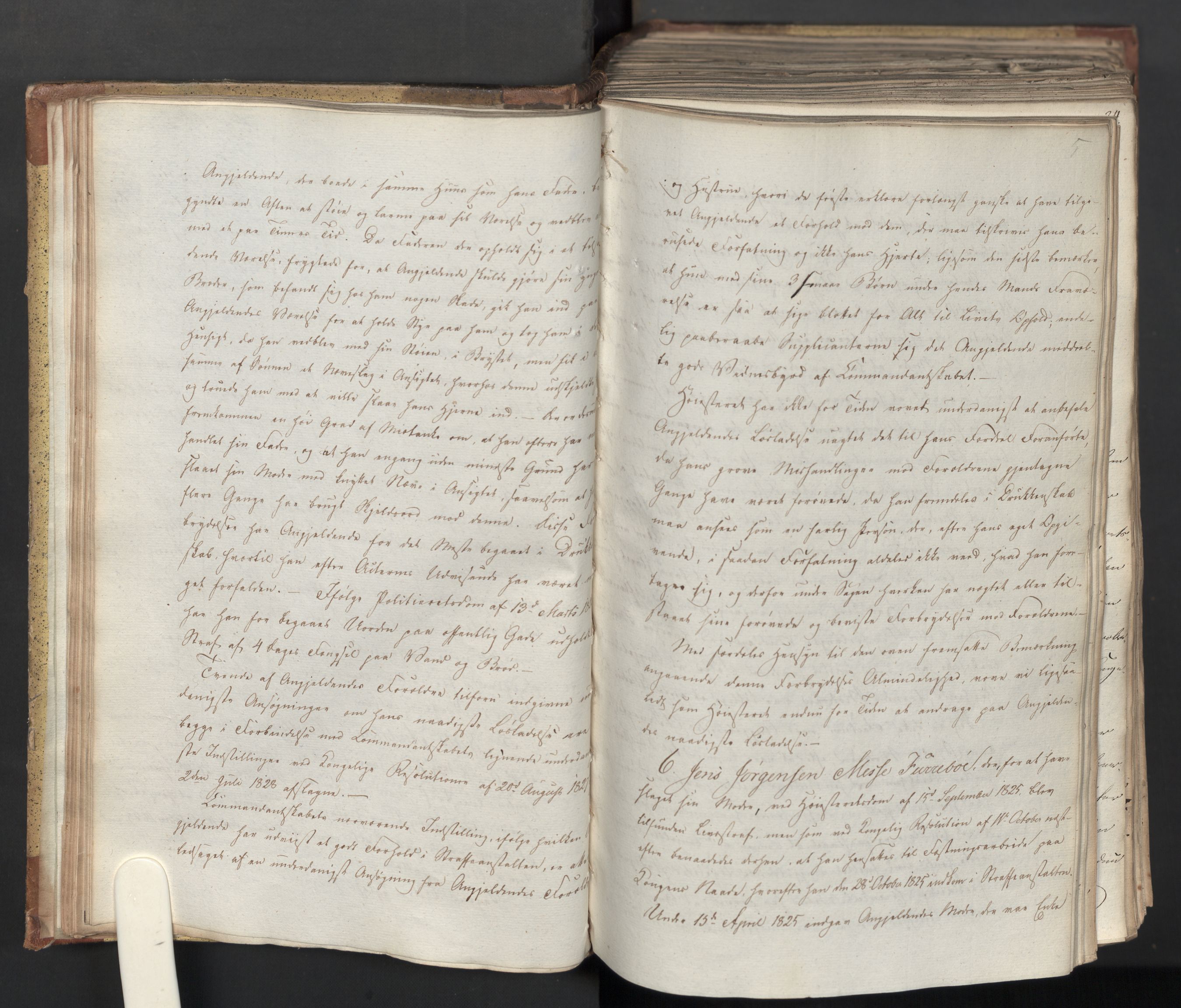 Statsrådsavdelingen i Stockholm, AV/RA-S-1003/D/Da/L0066: Regjeringsinnstillinger nr. 240-449, 1830, p. 34