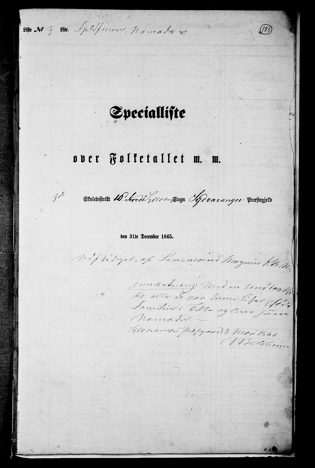 RA, 1865 census for Sør-Varanger, 1865, p. 69