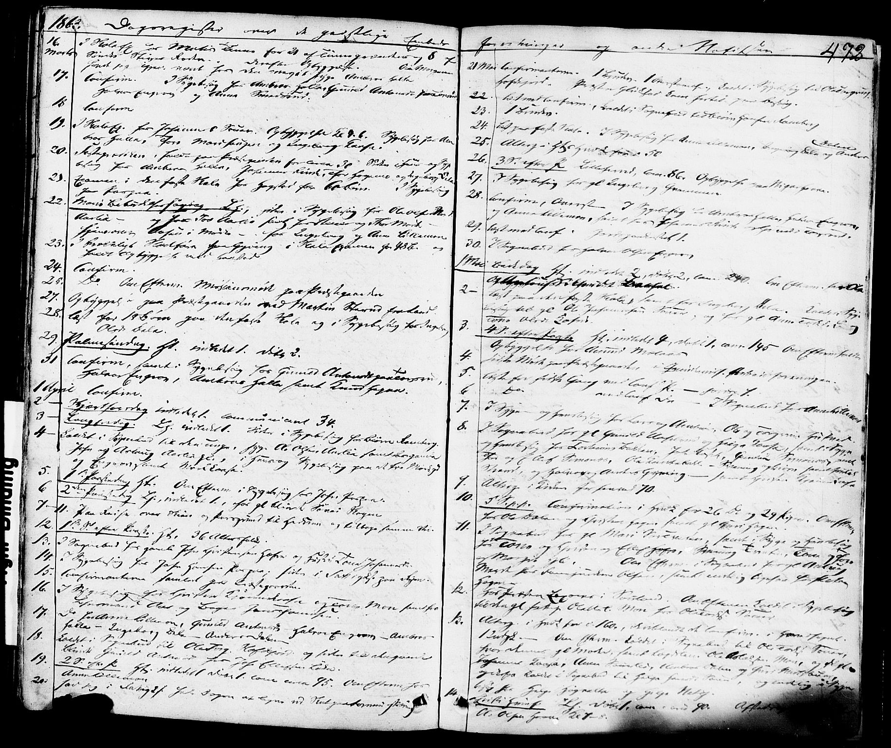 Heddal kirkebøker, AV/SAKO-A-268/F/Fa/L0006: Parish register (official) no. I 6, 1837-1854, p. 472