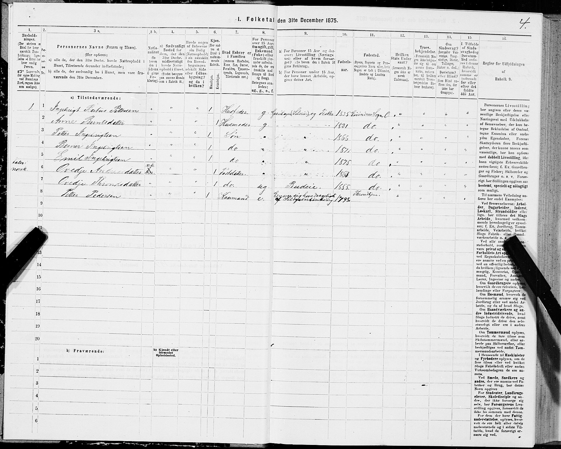 SAT, 1875 census for 1853P Ofoten, 1875, p. 4004