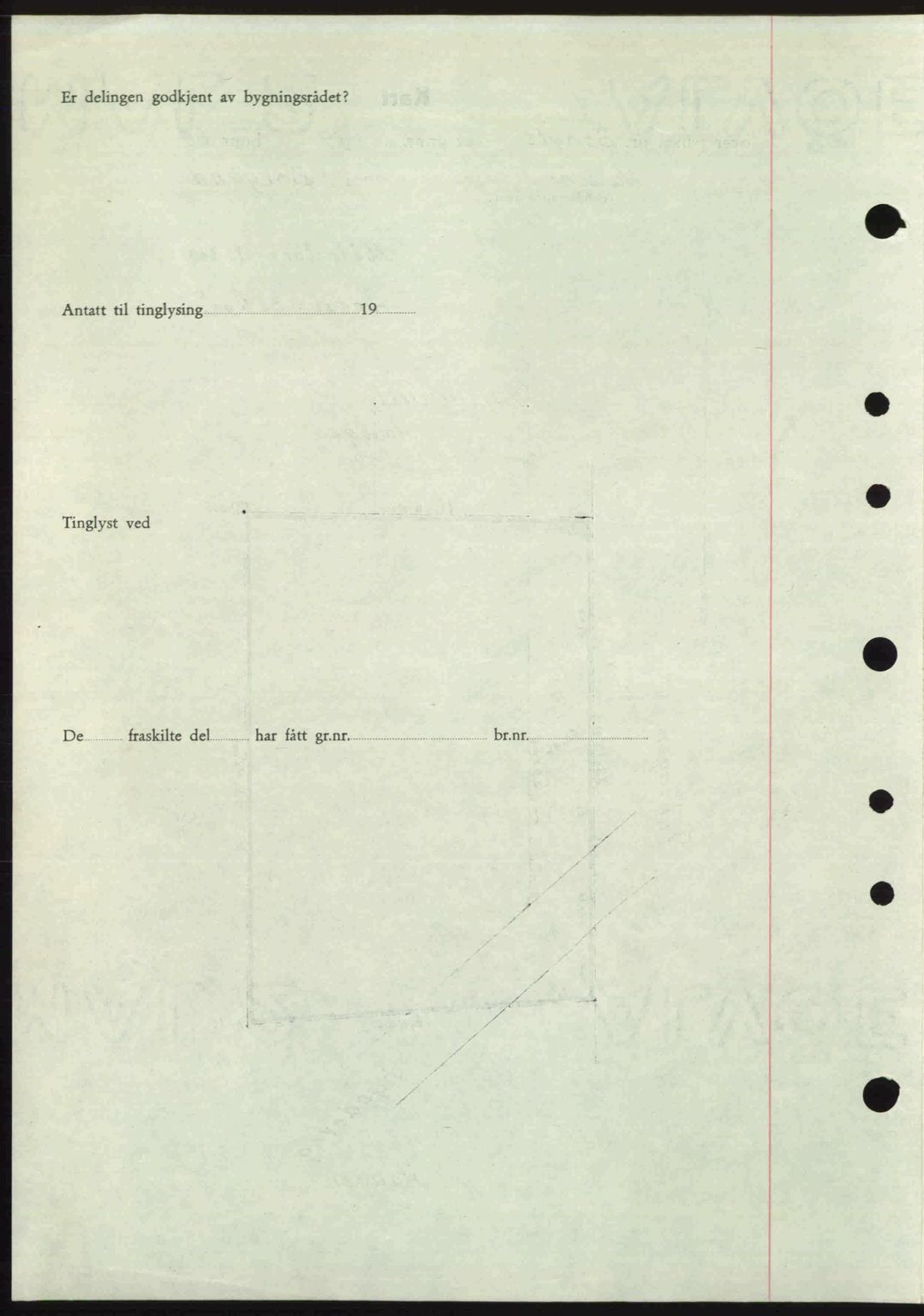 Nordre Sunnmøre sorenskriveri, AV/SAT-A-0006/1/2/2C/2Ca: Mortgage book no. A23, 1946-1947, Diary no: : 2075/1946